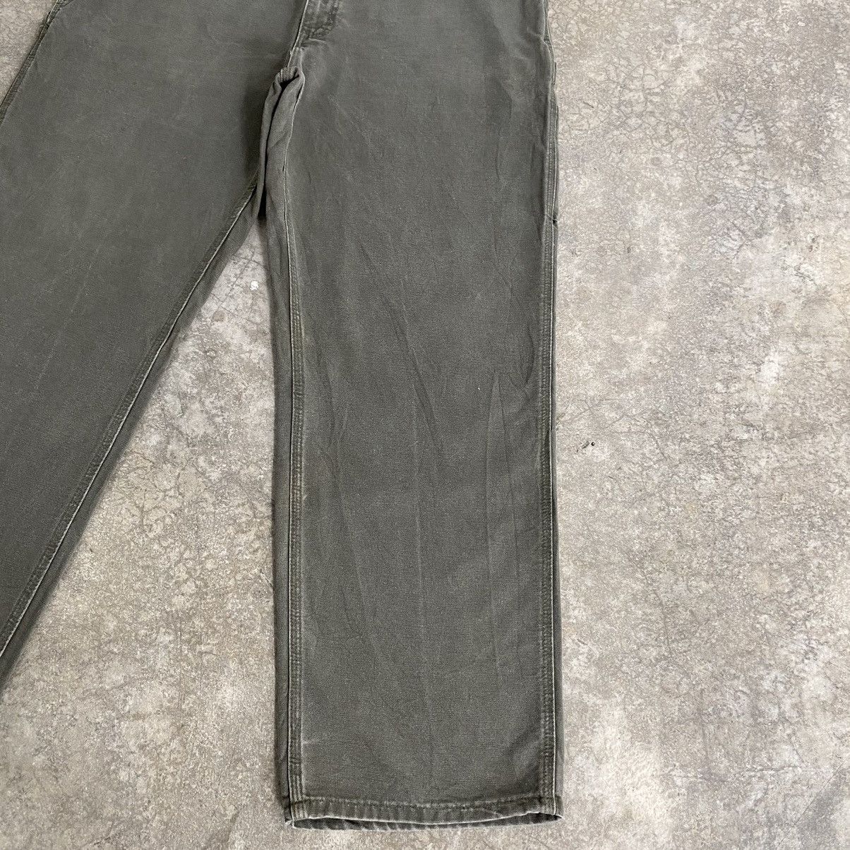 Carhartt Vintage Carhartt Moss Green Carpenter Work Pants Size US 39 - 6 Thumbnail