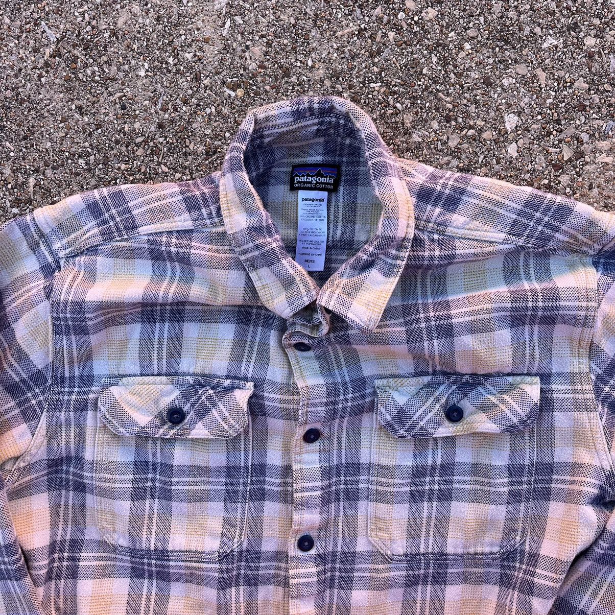 Patagonia × Vintage 2000s Heavy Weight Patagonia Flannel Shirt Size US L / EU 52-54 / 3 - 4 Thumbnail