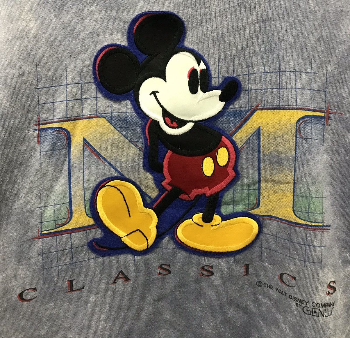 Disney × Mickey Mouse Vintage Genus Mickey Mouse Classics Made In Usa Sweatshirt Size US M / EU 48-50 / 2 - 3 Thumbnail