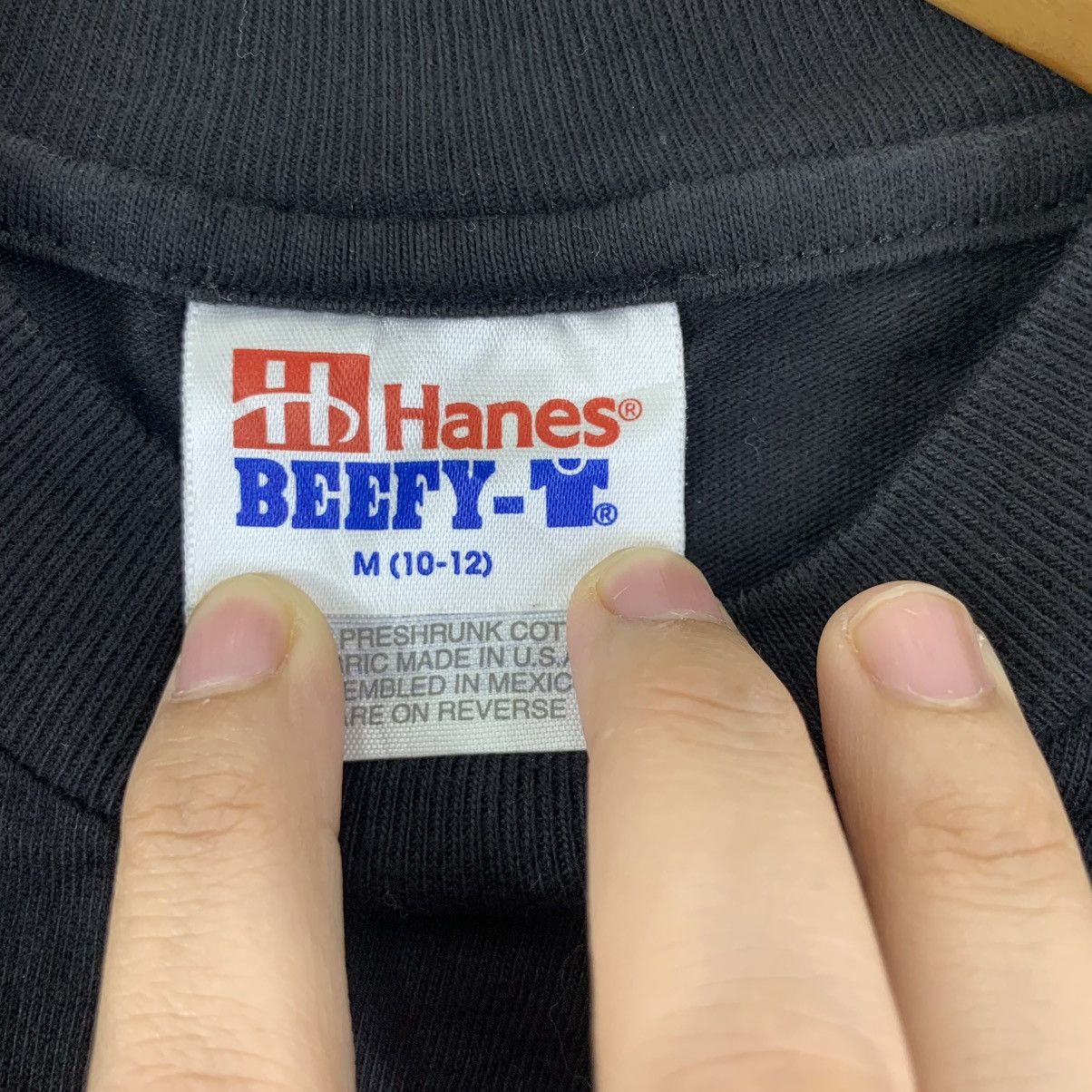 Hanes Vintage 90’ IBM COMPUTER TECHNOLOGY Eye Bee Tee Shirt Size US M / EU 48-50 / 2 - 6 Thumbnail