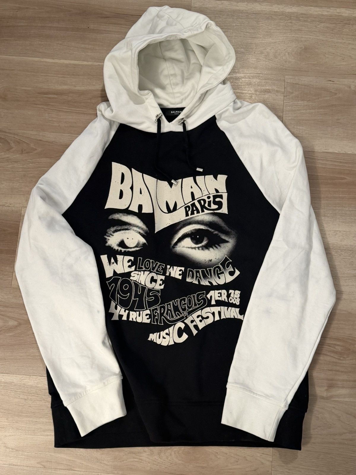 Balmain Balmain Festival Hoodie Rare Size Large 1200 Retail Size US L / EU 52-54 / 3 - 1 Thumbnail