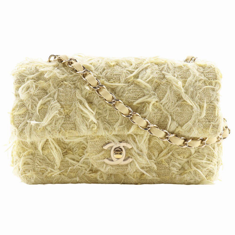 Chanel Chanel Chanel Mini Matelasse Tweed Shoulder Bag Others Shoulder Bag A69900 Size ONE SIZE - 1 Thumbnail