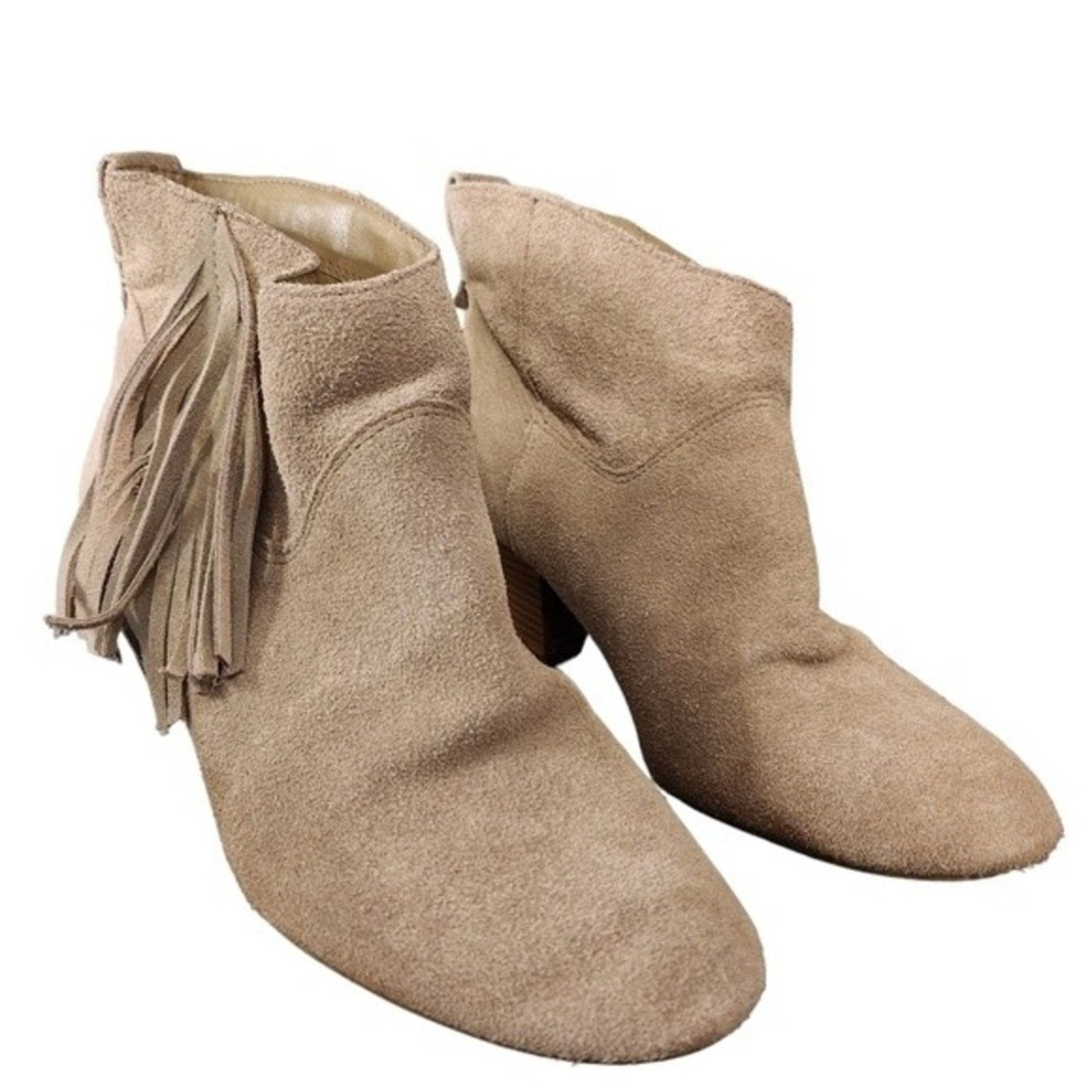 American Eagle Outfitters American Eagle Outfitters Fringe Suede Booties 7 Size US 7 / IT 37 - 3 Thumbnail