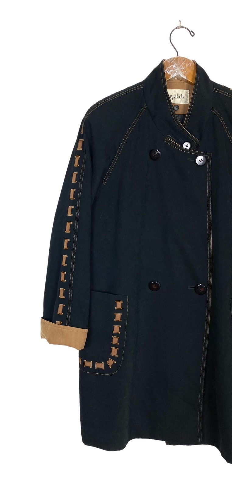 Japanese Brand Rare‼️ Invalid Japan Trenchcoat Punk Design Size L / US 10 / IT 46 - 2 Thumbnail
