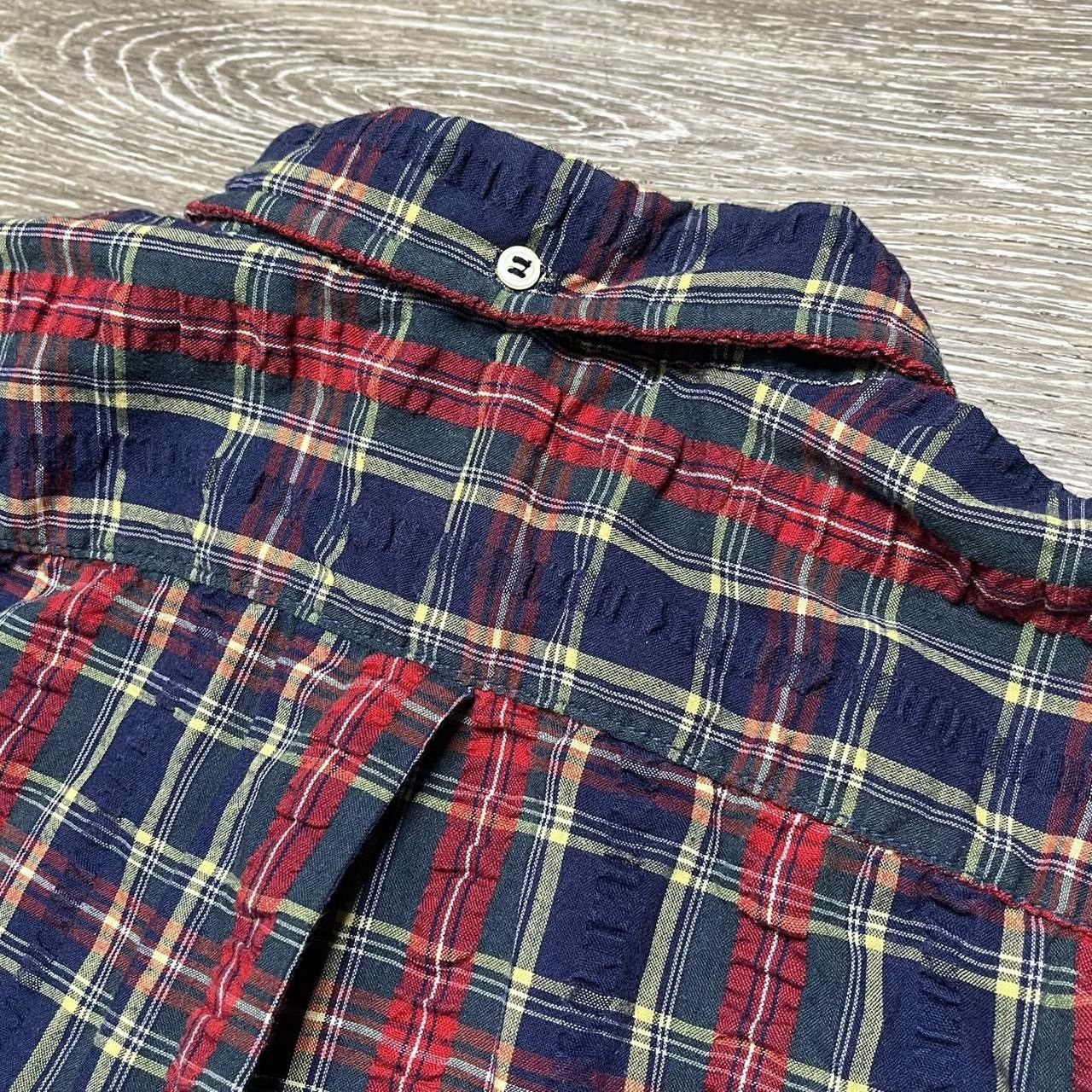 Supreme × Vintage RARE 90s supreme short sleeve flannel Size US XL / EU 56 / 4 - 5 Thumbnail