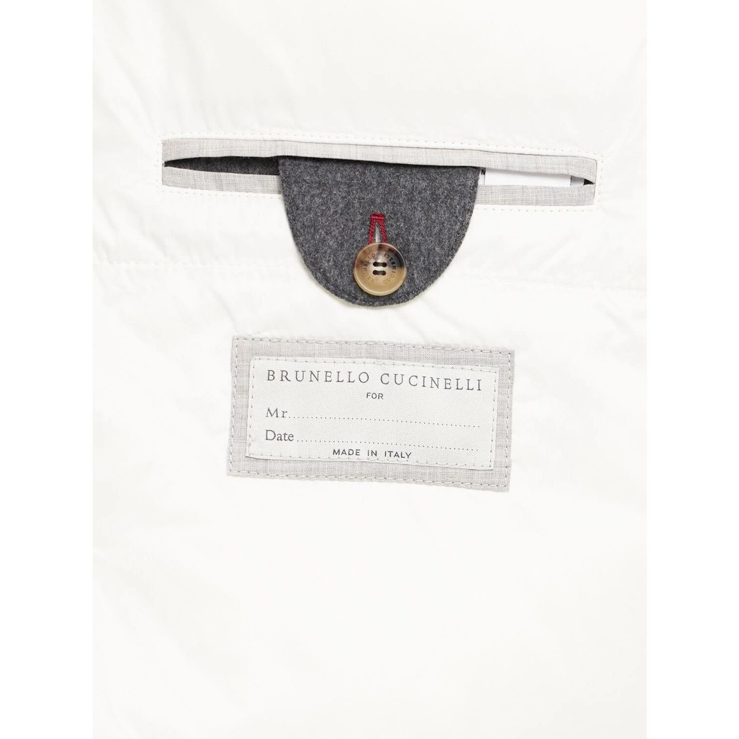 Brunello Cucinelli BRUNELLO CUCINELLI Gray Wool Vest New & Authentic (Men's siz Size US S / EU 44-46 / 1 - 4 Thumbnail