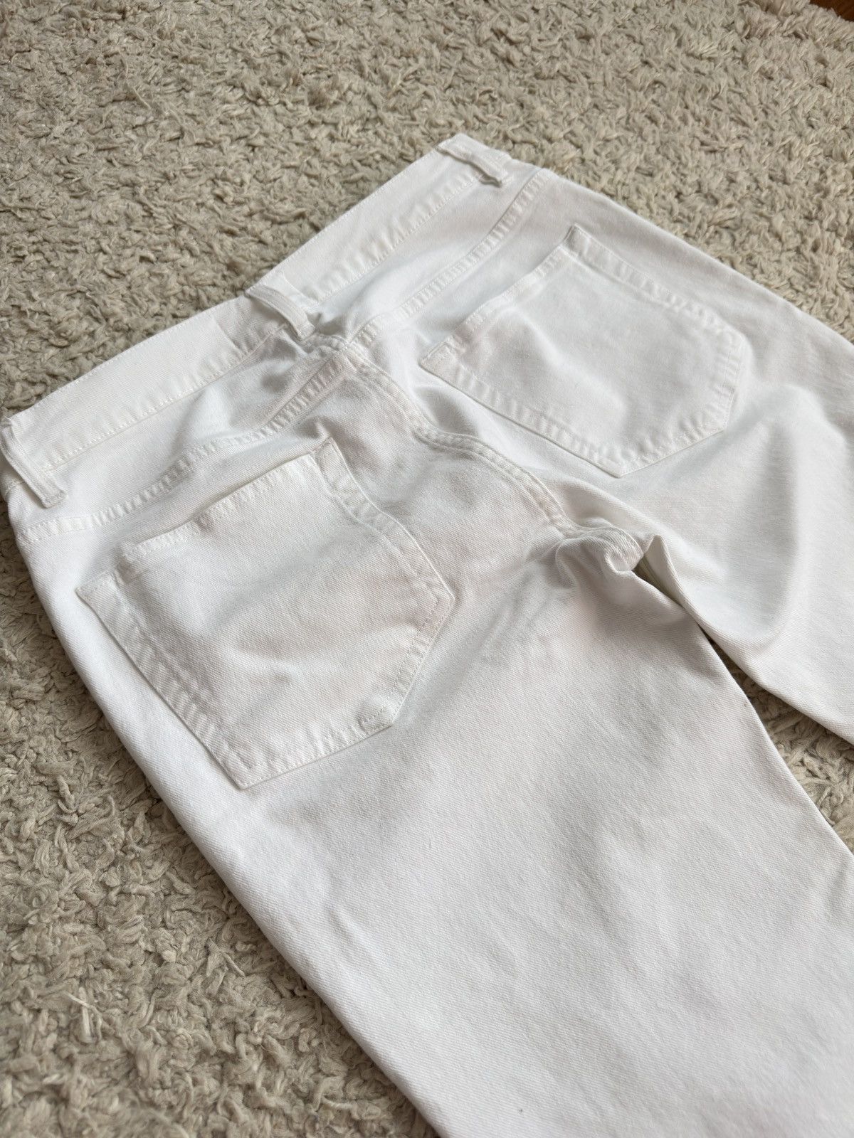 Acne Studios Acne Studios Ace White Jeans Size 33 Size US 33 - 3 Thumbnail