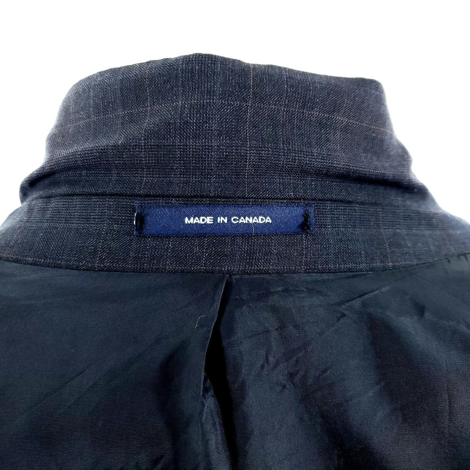 Ralph Lauren Ralph Lauren Wool 2 Button Blazer 46L Plaid With Blue Brown Size 46L - 12 Thumbnail