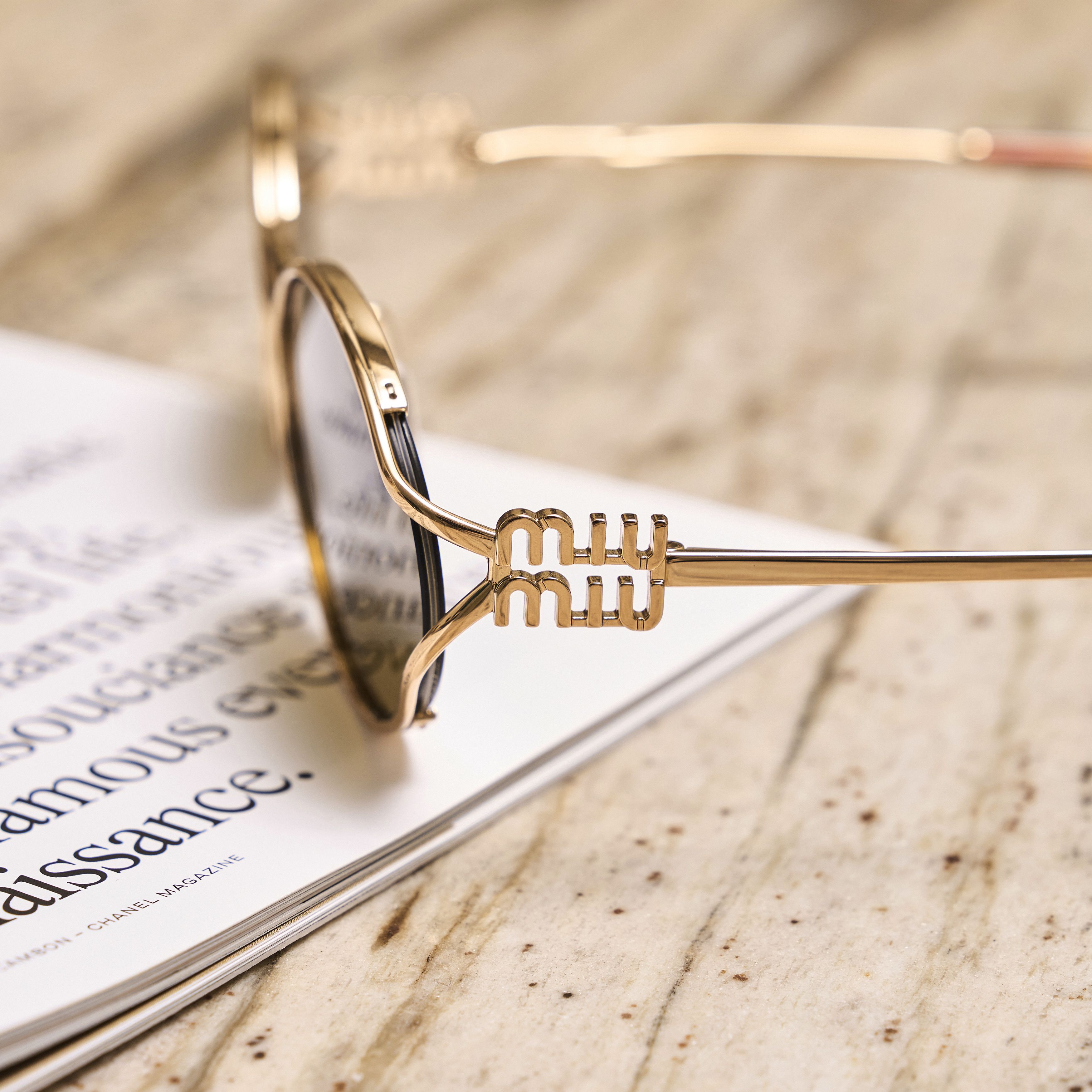 Miu Miu MIU MIU 52Y 70E01T SUNGLASSES Size ONE SIZE - 4 Thumbnail