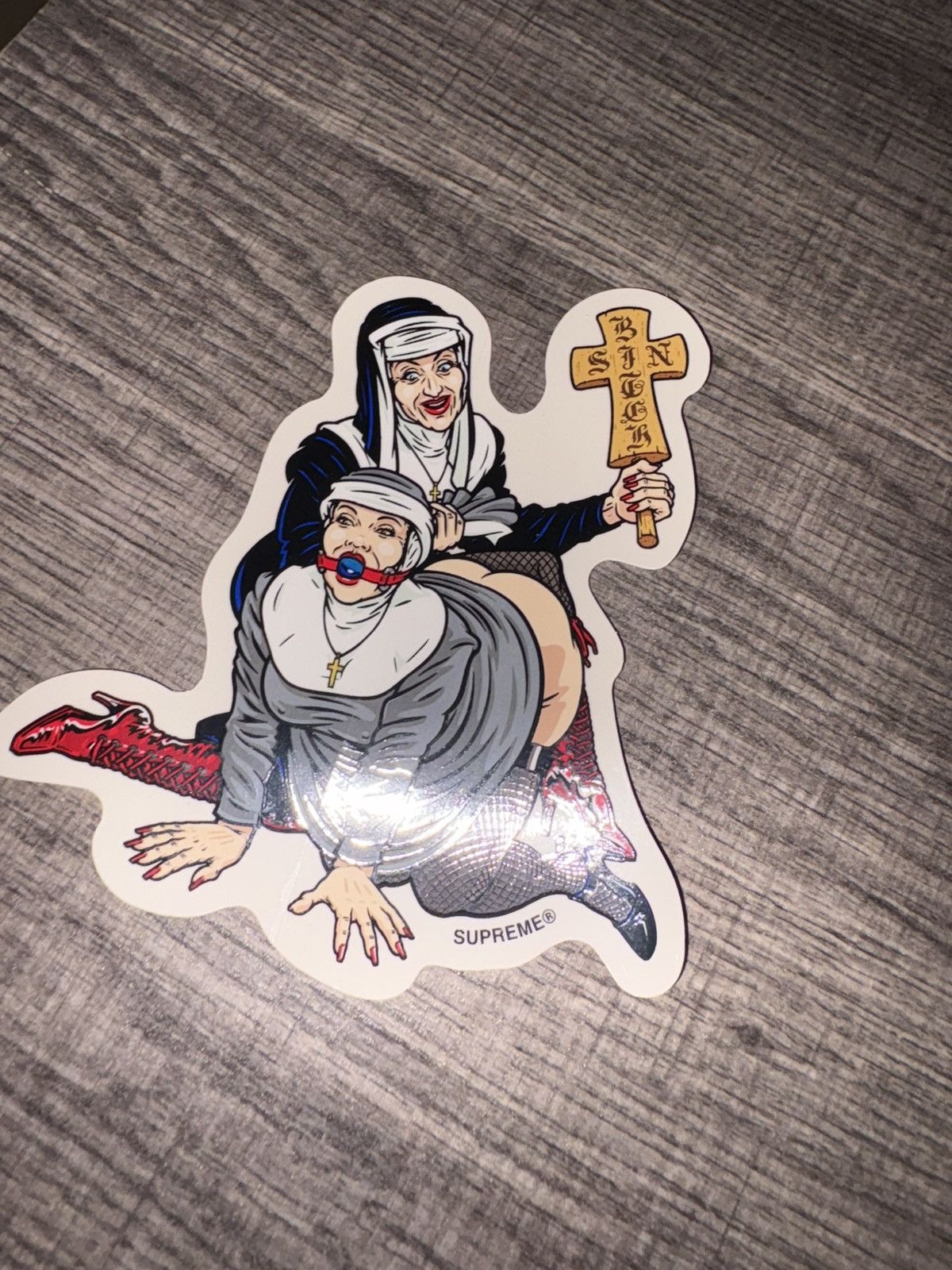 Supreme Supreme Nuns SS22 Sticker New Size ONE SIZE - 1 Thumbnail