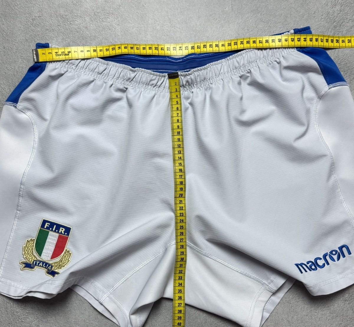 Macron FIR Italy Rugby Shorts Macron Size 3XL Size US 38 / EU 54 - 10 Thumbnail