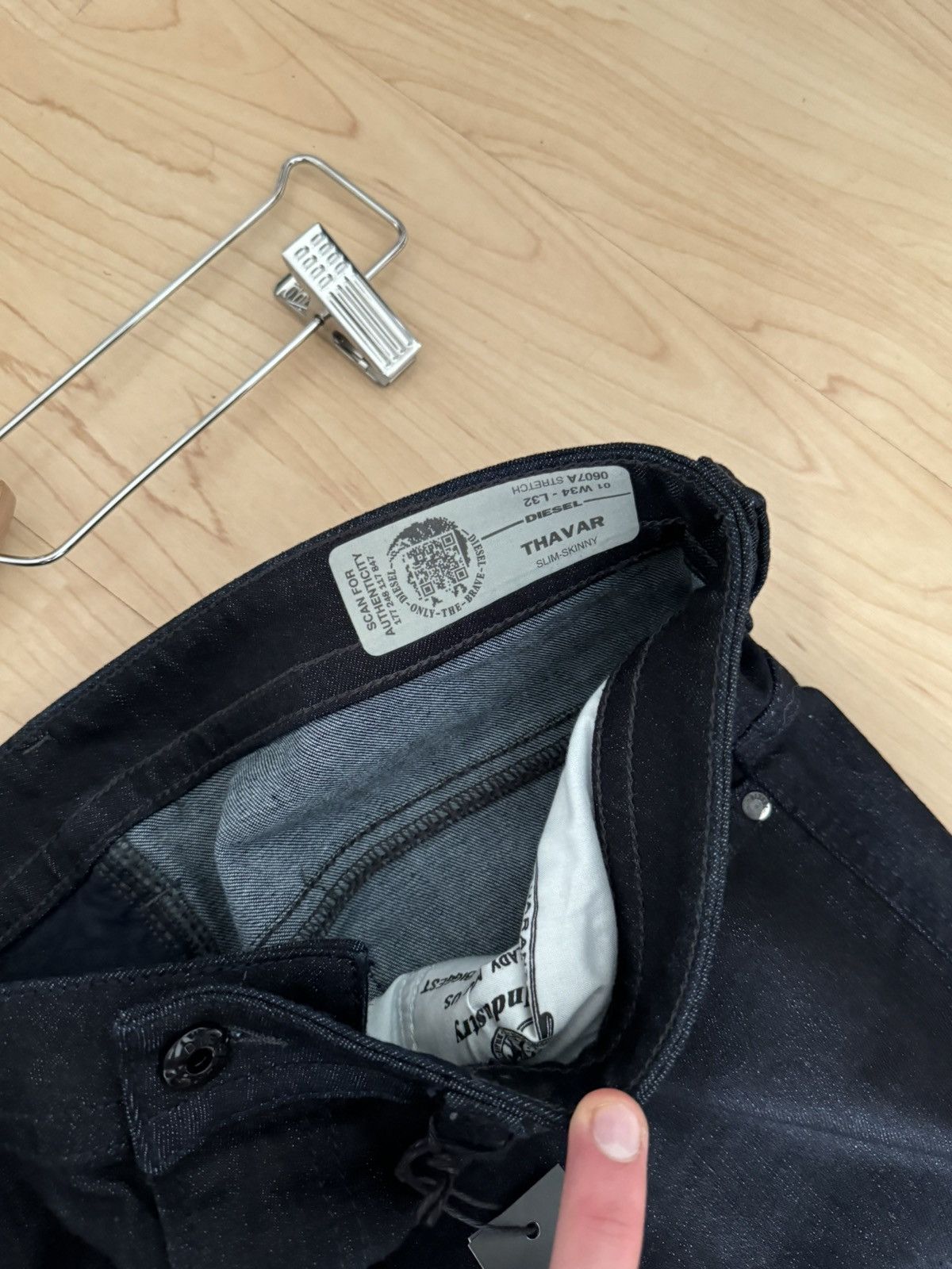 Diesel Diesel Slim Jeans in Navy Size US 32 / EU 48 - 9 Thumbnail