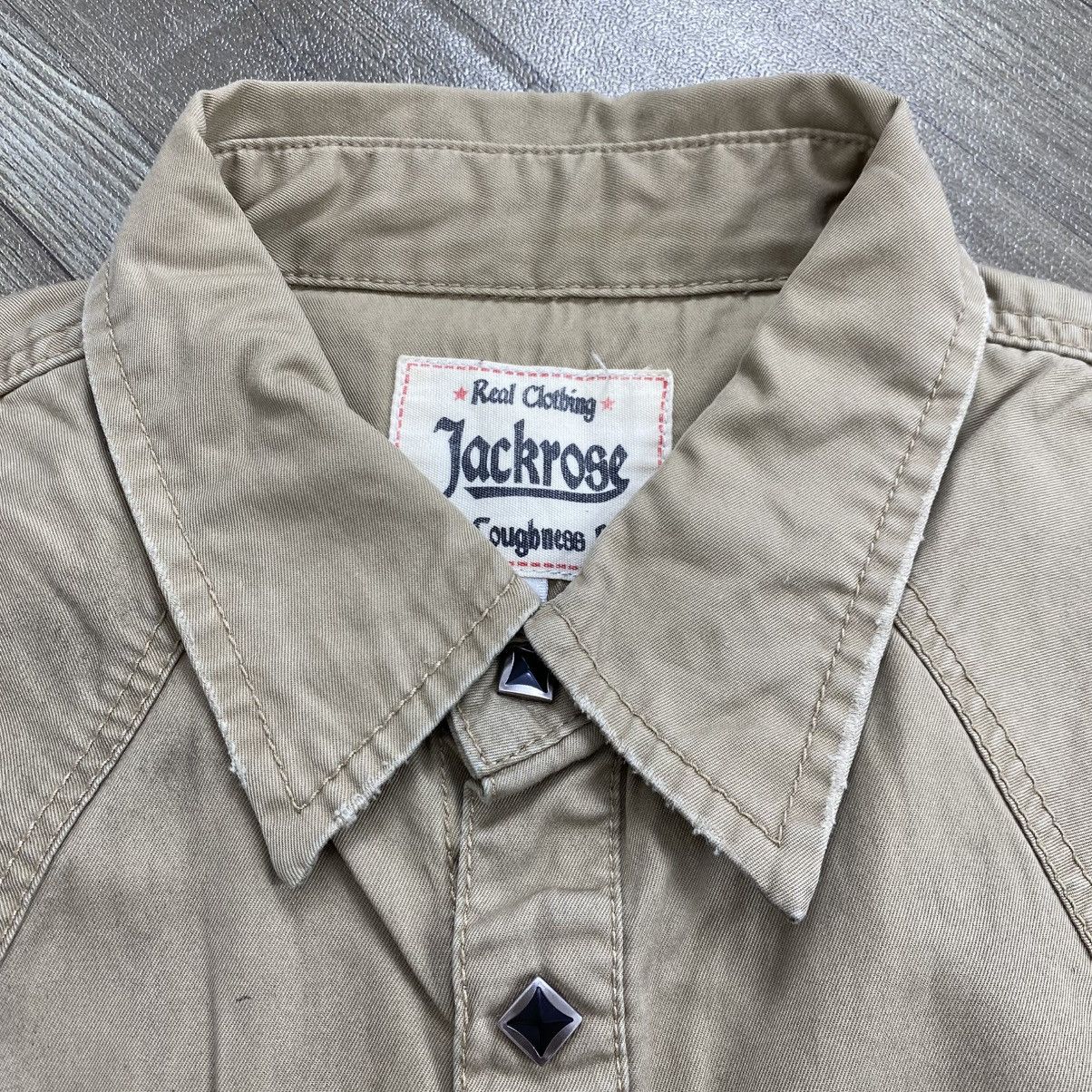 JACKROSE 2000s Jackrose Distressed Hysteric Glamour Lgb Western Shirt Size US M / EU 48-50 / 2 - 6 Thumbnail