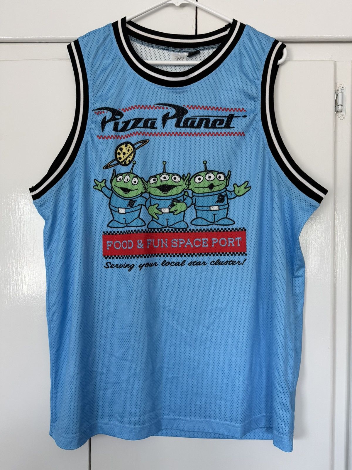 Disney DISNEY TOY STORY PIZZA PLANET PIXAR BASKETBALL JERSEY ALIENS Size US XL / EU 56 / 4 - 1 Thumbnail
