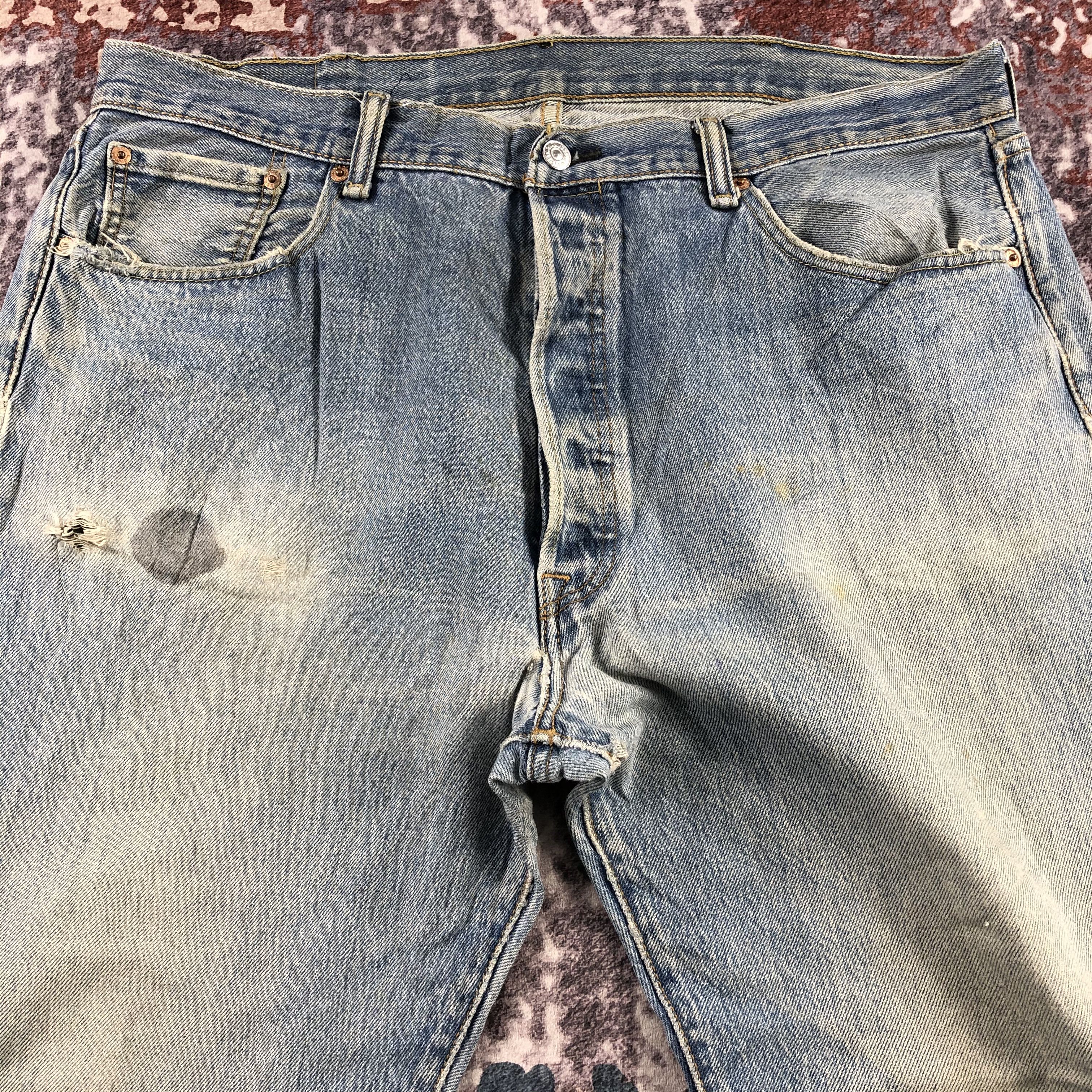 Levi's × Vintage Vintage Levis 501 Jeans-JM2871 Size US 38 / EU 54 - 3 Thumbnail