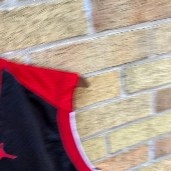 Vintage Nike Air Jordan Jersey XL Black/Red