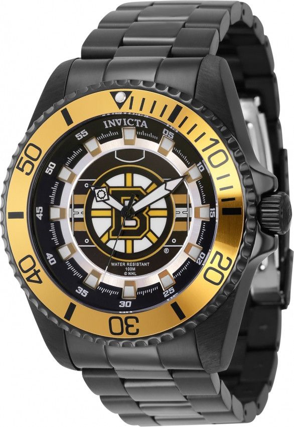 Invicta × NHL NHL Boston Bruins Quartz Men's Watch Size ONE SIZE - 1 Thumbnail