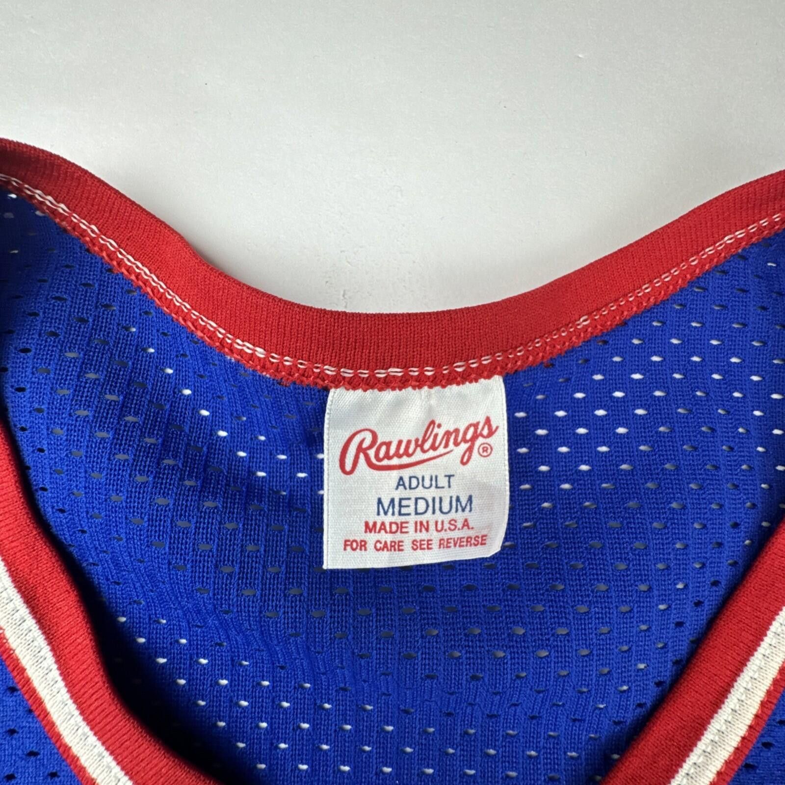 Other Rawlings NFL Jersey Vintage Mesh Number 89 Medium Blue Size US M / EU 48-50 / 2 - 5 Thumbnail