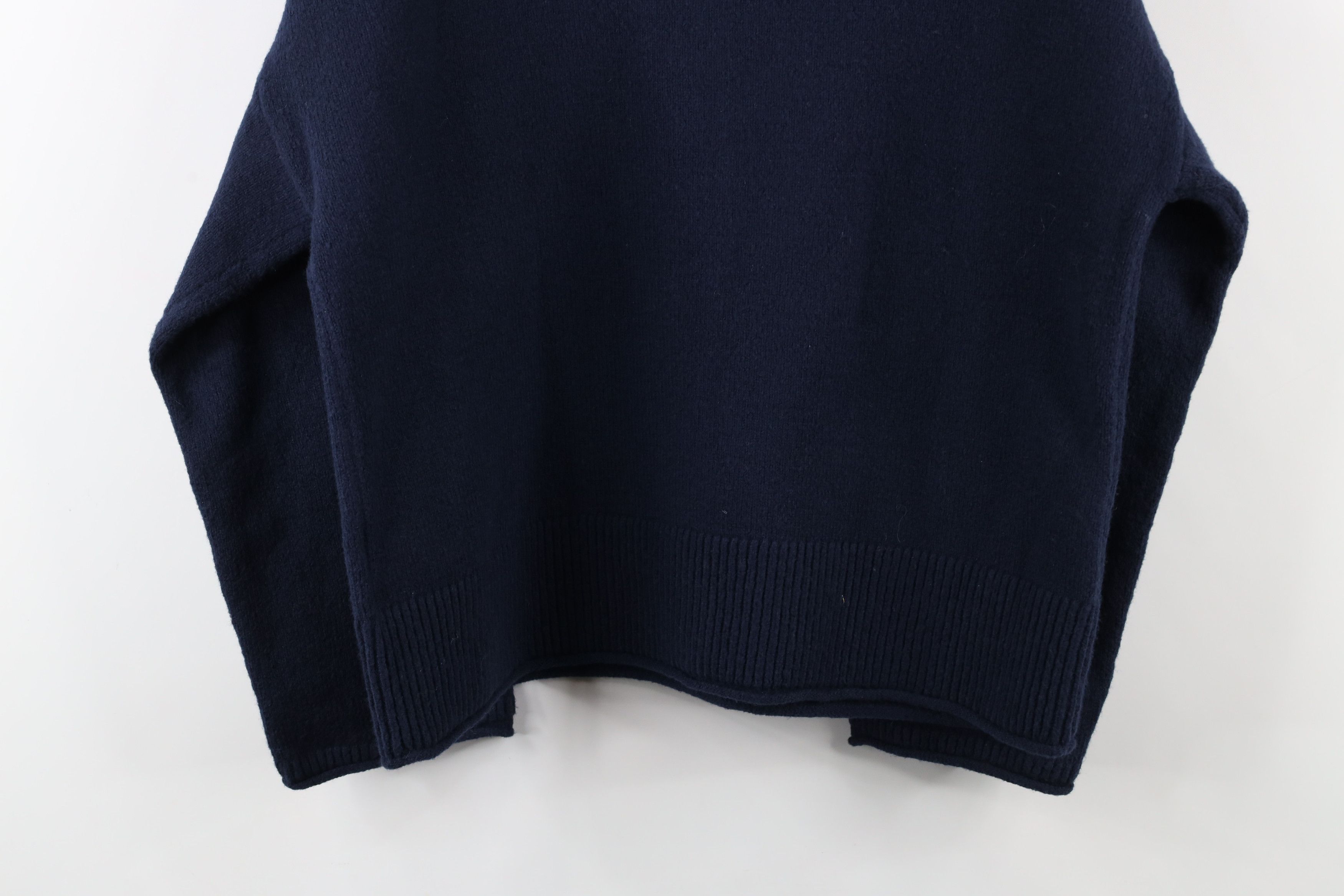 Madewell × Vintage Madewell Flower Sleeve Merino Wool Marled Knit Sweater Size M / US 6-8 / IT 42-44 - 10 Thumbnail