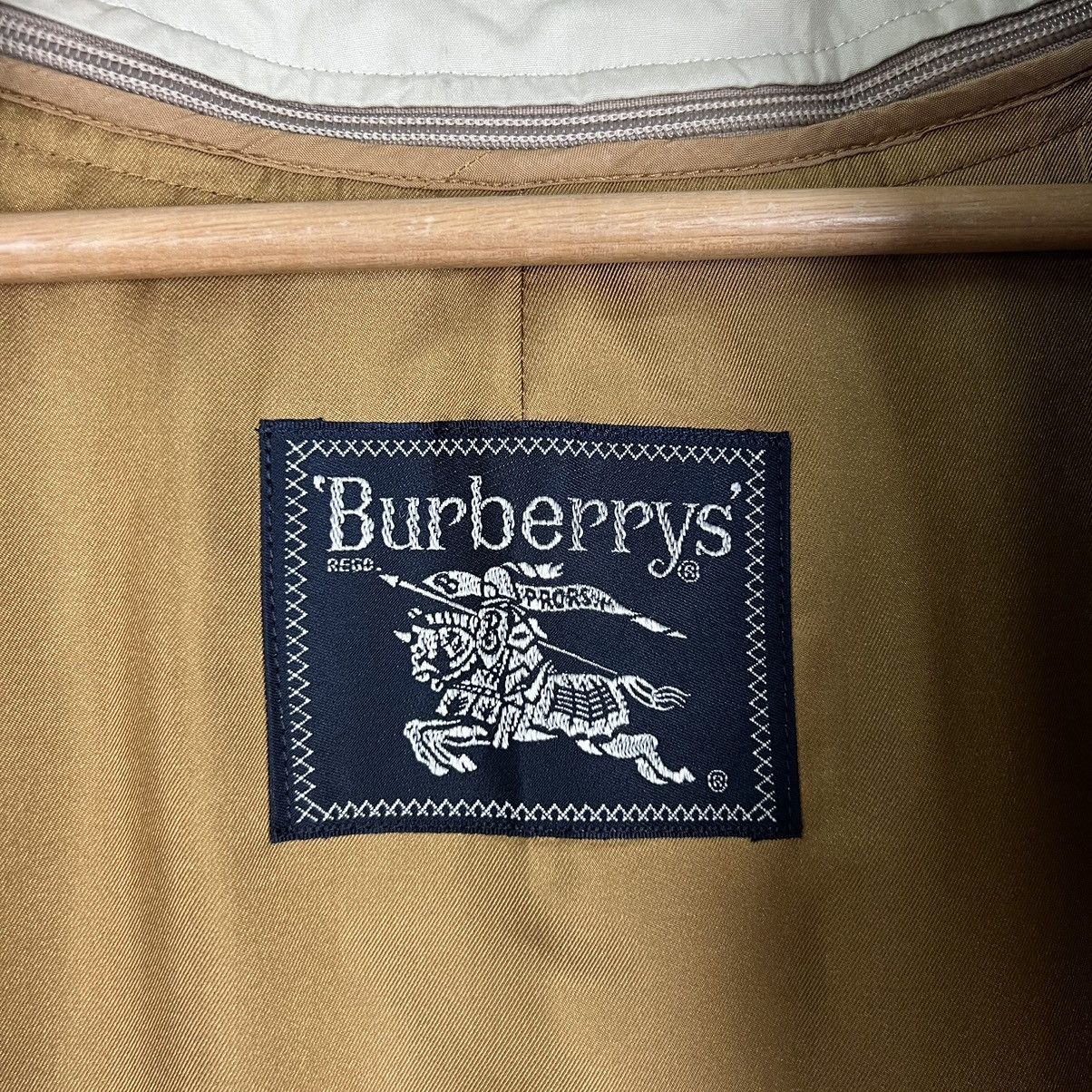 Burberry 🔥VINTAGE BURBERRYS LONG TRENCH COATS NOVA CHECK DESIGN Size US M / EU 48-50 / 2 - 14 Thumbnail