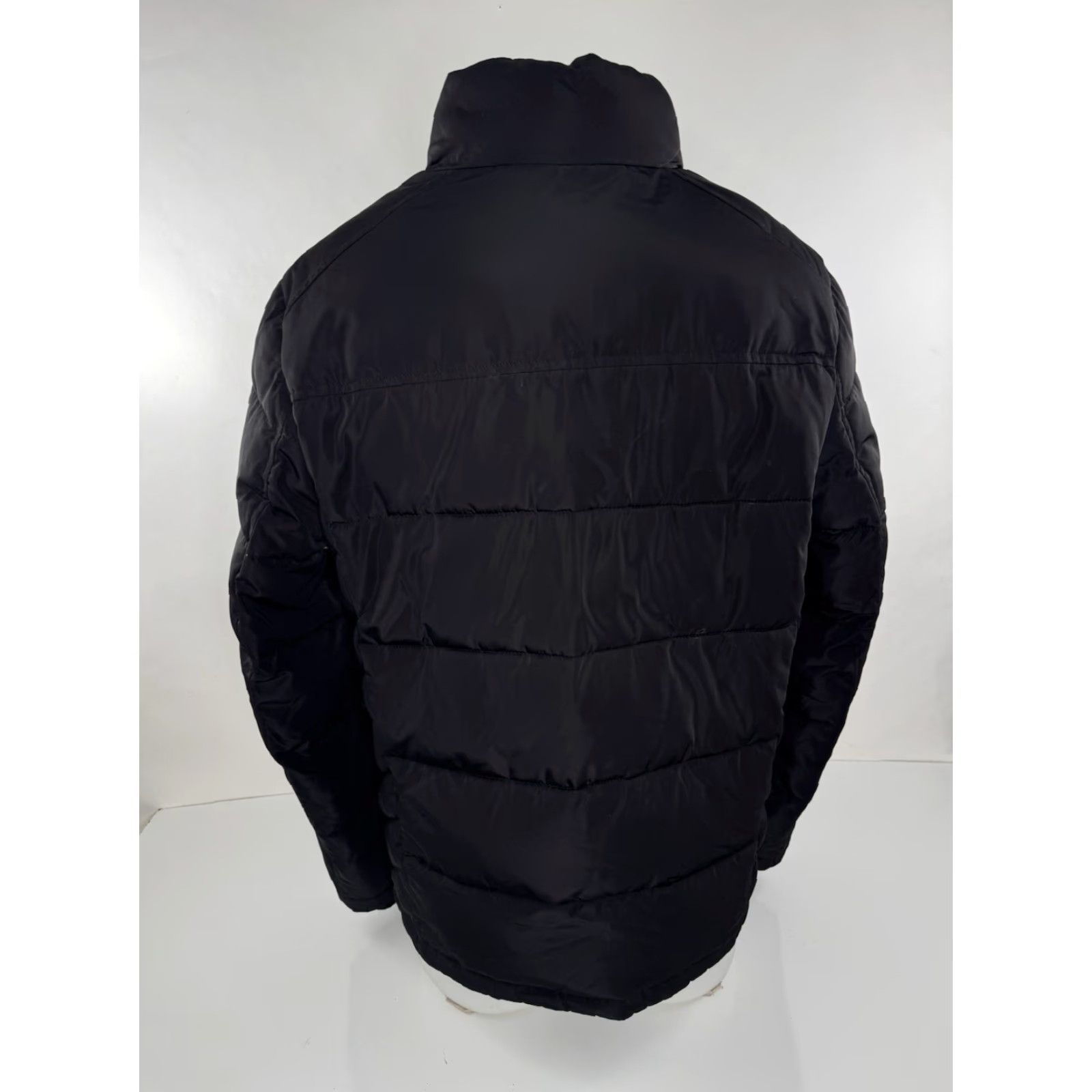 Calvin Klein CALVIN KLEIN Quilted Puffer Water Resistant Full Zip Jacket S Black Mens Jacket Size US S / EU 44-46 / 1 - 4 Thumbnail
