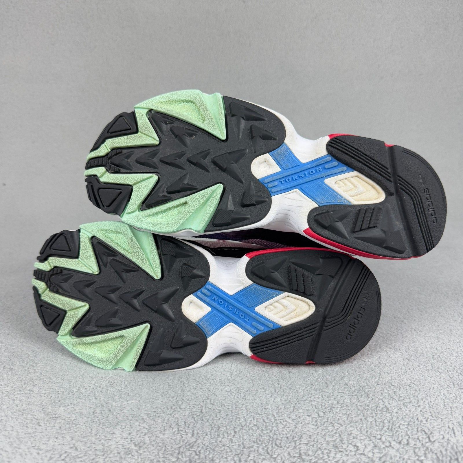 Adidas Adidas Falcon Pink Purple Navy Chunky Dad Sneaker Size US 8 / IT 38 - 13 Thumbnail