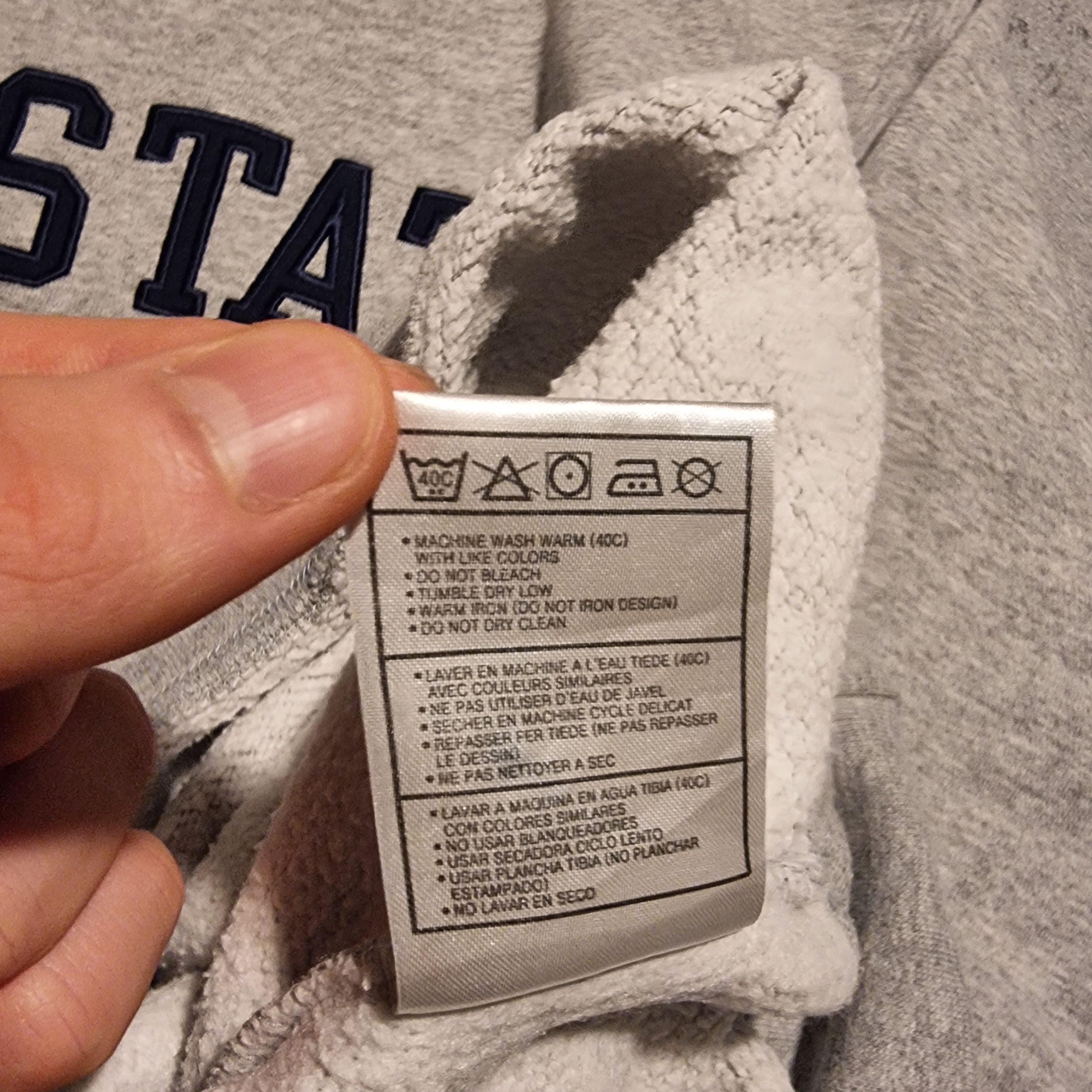 Nike Vintage 90’s Nike Penn State Bog Swoosh Hoodie rare Size US L / EU 52-54 / 3 - 6 Thumbnail