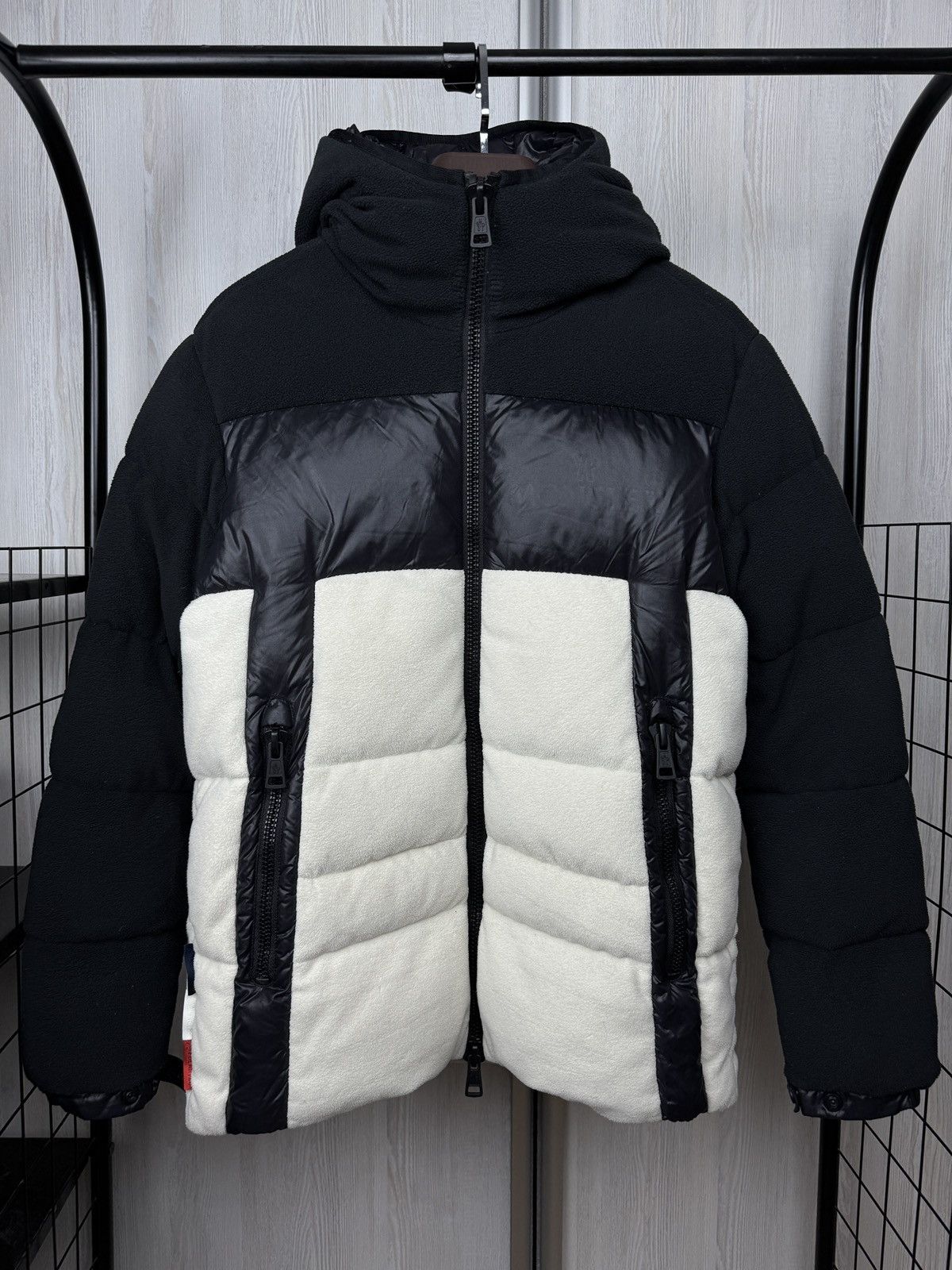 Moncler Moncler MALAVOY Giubbotto POLARTEC Fleece Down Jacket Size US L / EU 52-54 / 3 - 2 Thumbnail