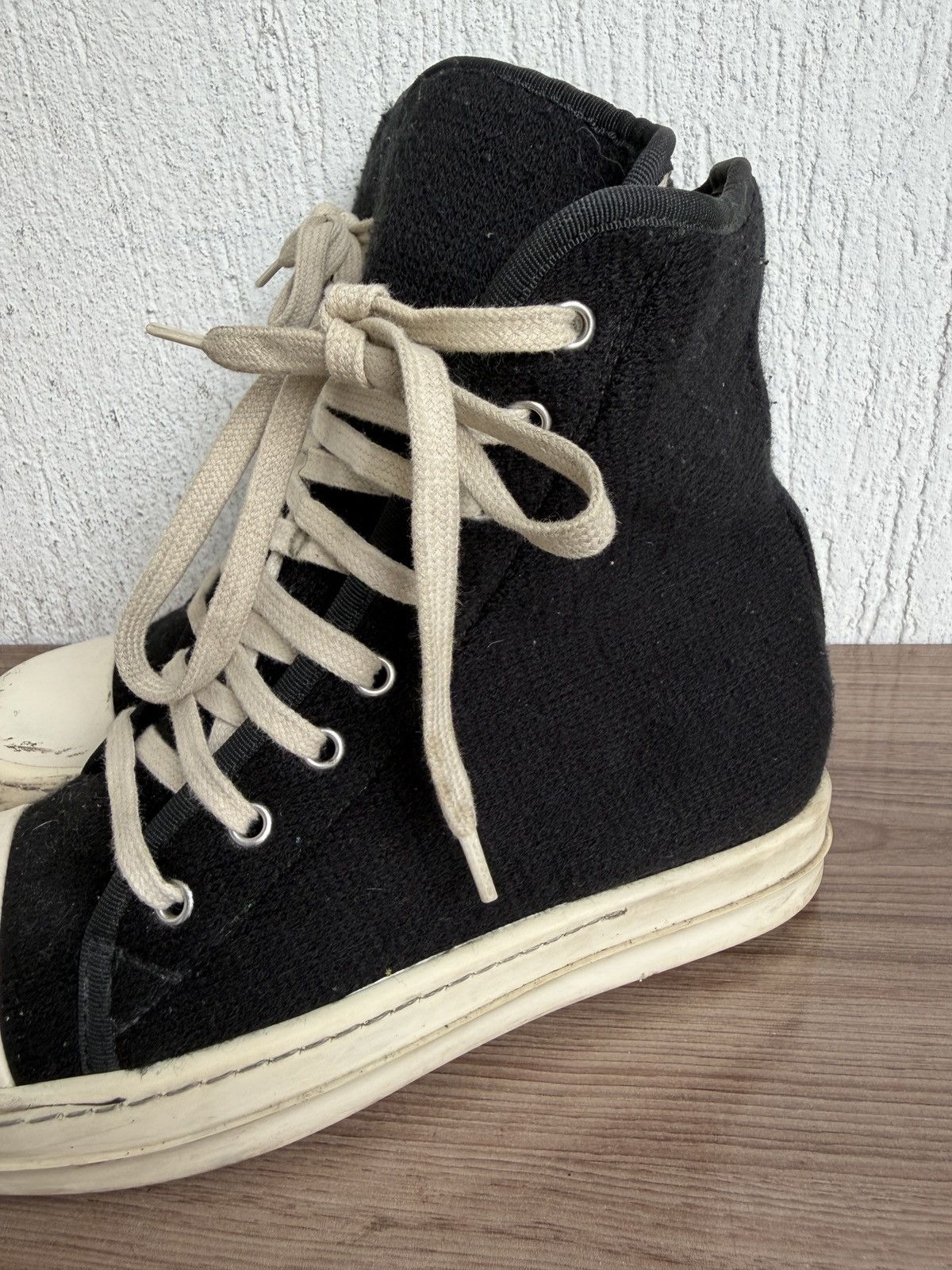 Rick Owens Drkshdw Wool drkshdw ramones Size US 5.5 / IT 35.5 - 12 Thumbnail