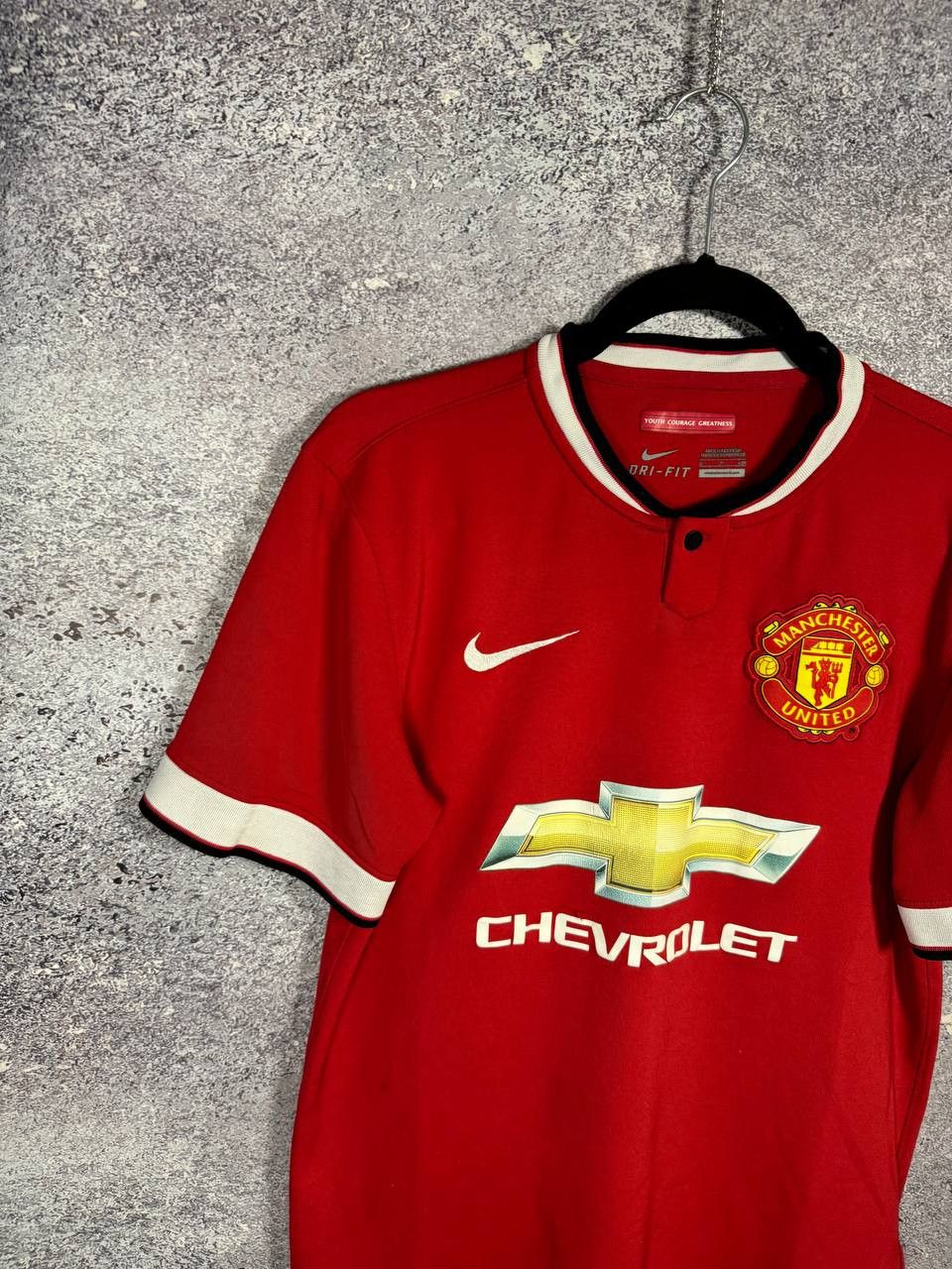 Vintage Vintage Manchester United 2014/15 Nike Soccer Jersey Size US S / EU 44-46 / 1 - 3 Thumbnail