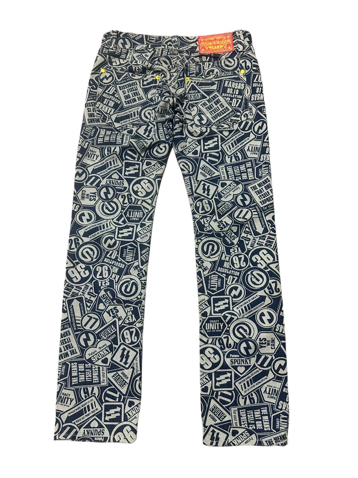 Hysteric Glamour 🇯🇵 Original Jeans - Iconic Hysteric Glamour Inspired Pants Size US 32 / EU 48 - 2 Thumbnail