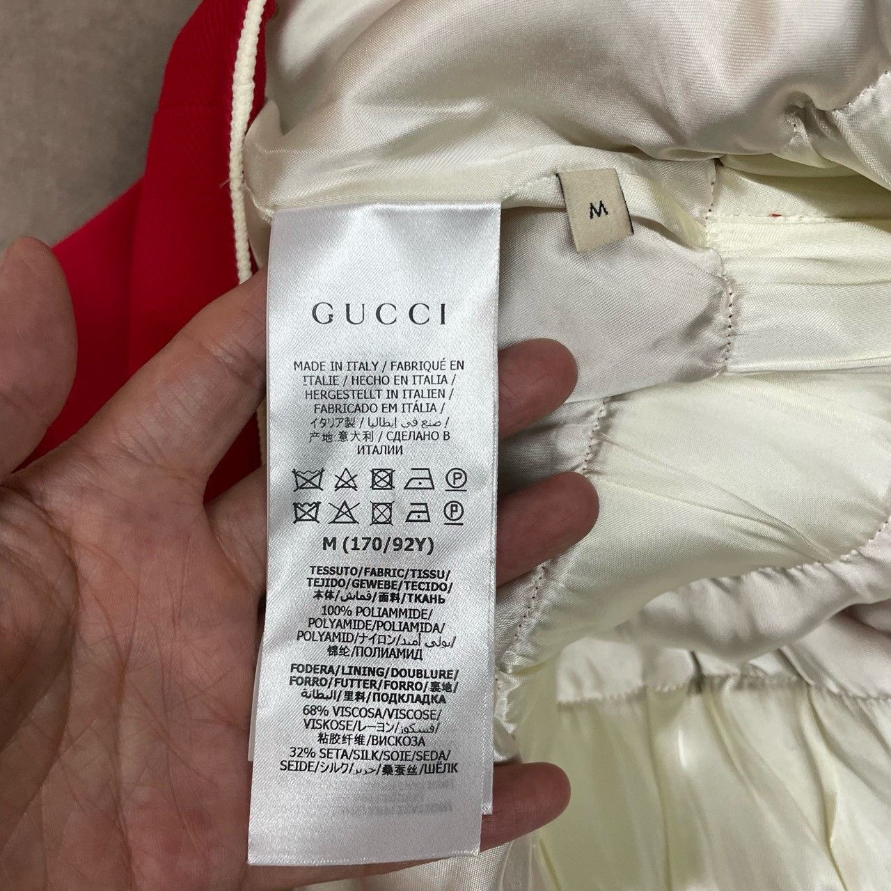 Gucci Gucci Red logo jacket 2501-Nextarrow Size US M / EU 48-50 / 2 - 6 Thumbnail
