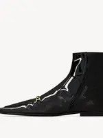 Saint Laurent Paris o1la1rc1a0226 800641 Milton Boots in Patent Leather in Black Size US 12 / EU 45 - 3 Thumbnail
