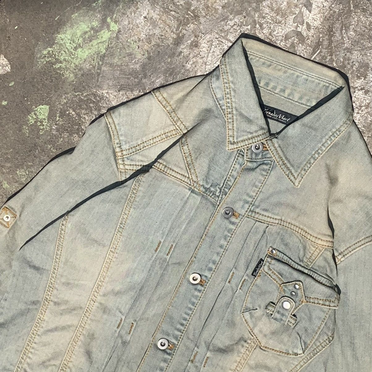 Tornado Mart Tornado Mart denim button up Size M / US 6-8 / IT 42-44 - 6 Thumbnail