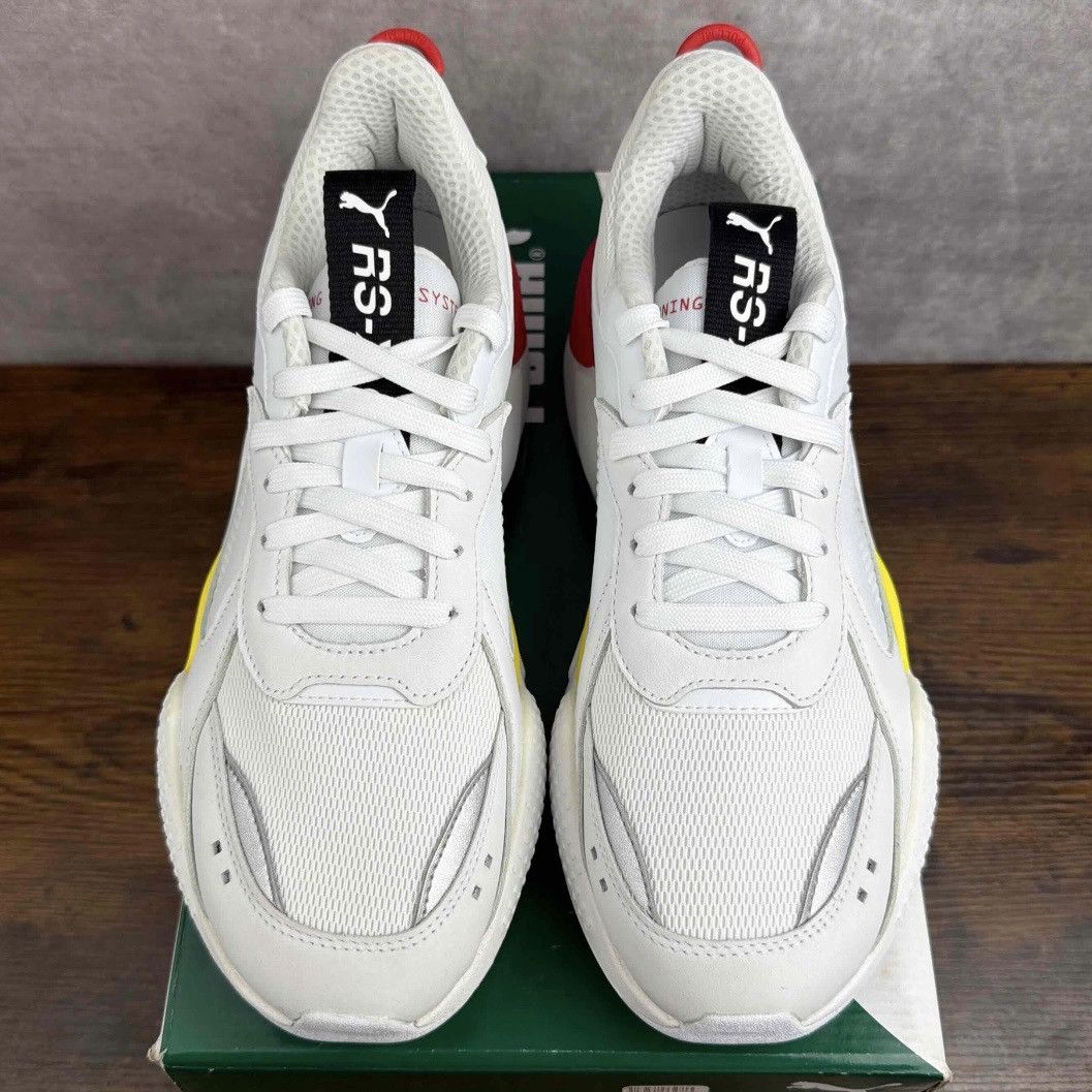 Ferrari × Puma NEW Puma RS-X Trophy Scuderia Ferrari White Rosso 370581-01 Size US 9.5 / EU 42-43 - 5 Thumbnail