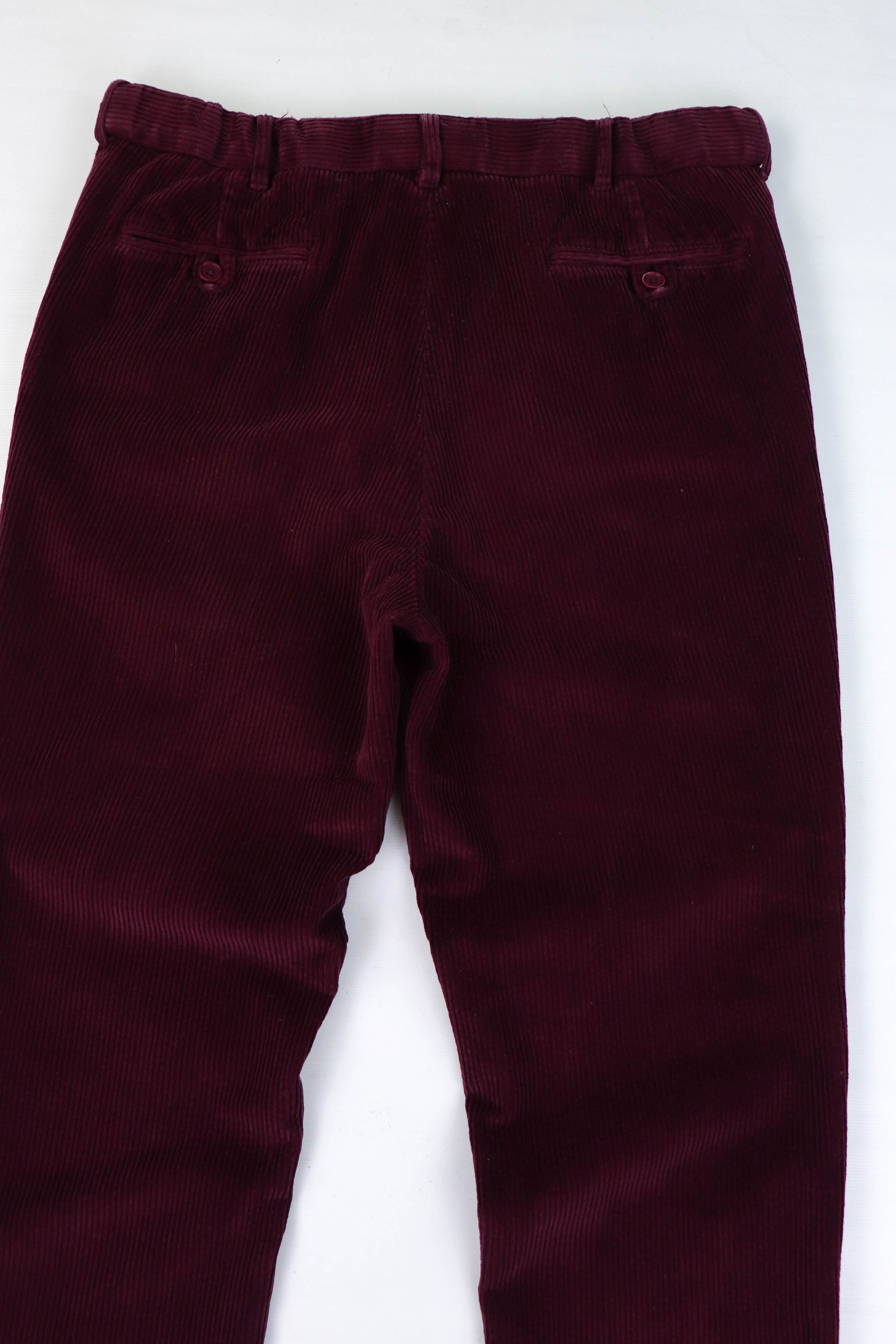 Vintage Peter Christian Gentlemen Outfitters Wine Red Corduroy Pants Size US 32 / EU 48 - 6 Thumbnail