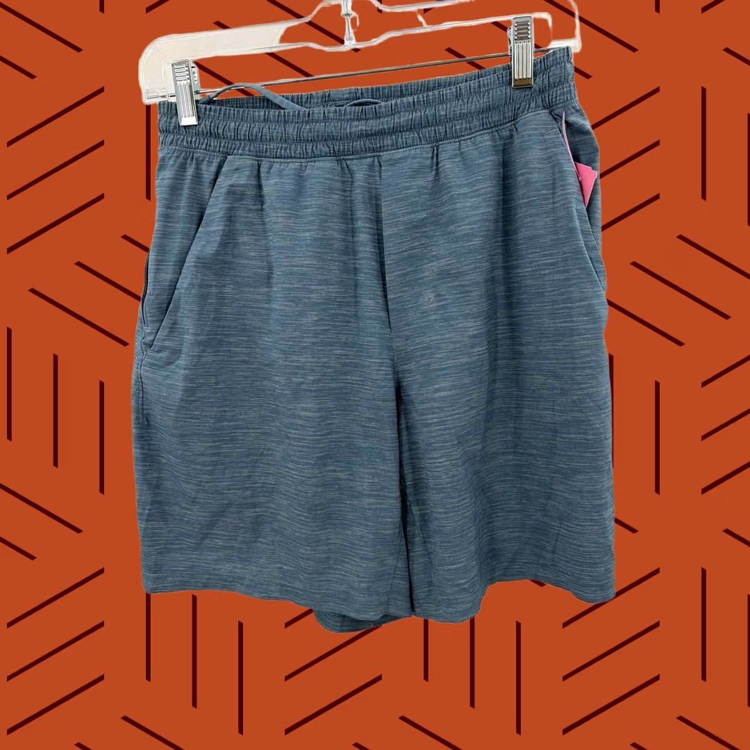 Lululemon Lululemon Blue Small Men's Athletic Shorts Size US 29 - 1 Thumbnail
