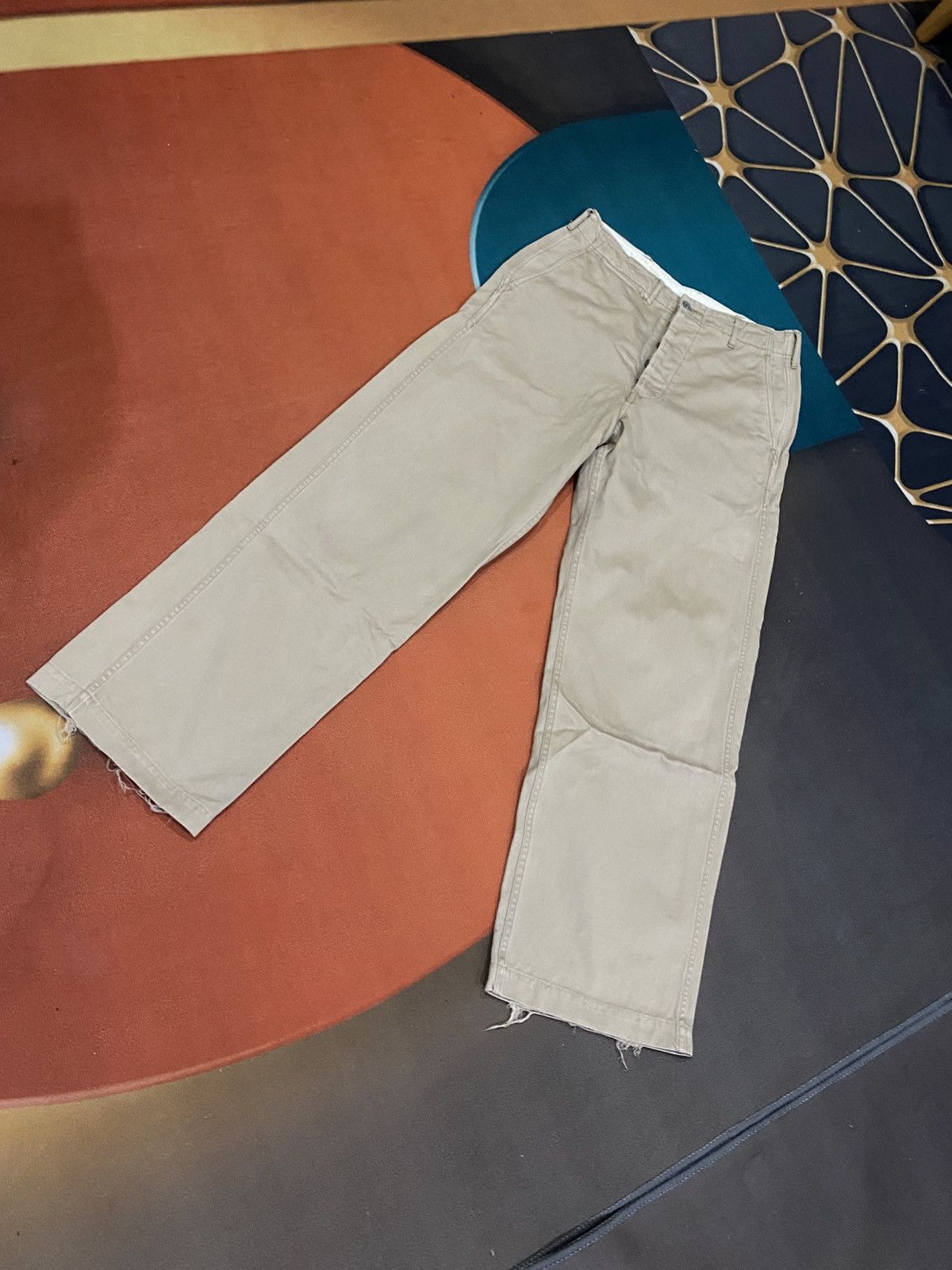 Buzz Rickson's Buzz Rickson Beige Military Chino Pants Made in Japan Size US 30 / EU 46 - 13 Thumbnail
