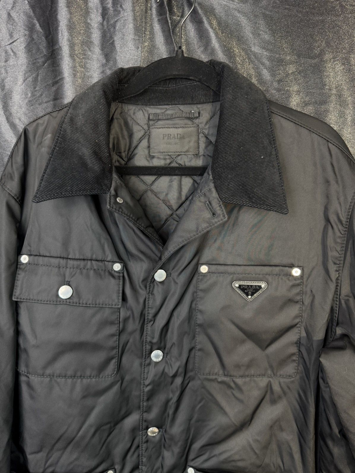 Prada PRADA RE-NYLON WORKER JACKET Size US XL / EU 56 / 4 - 3 Thumbnail
