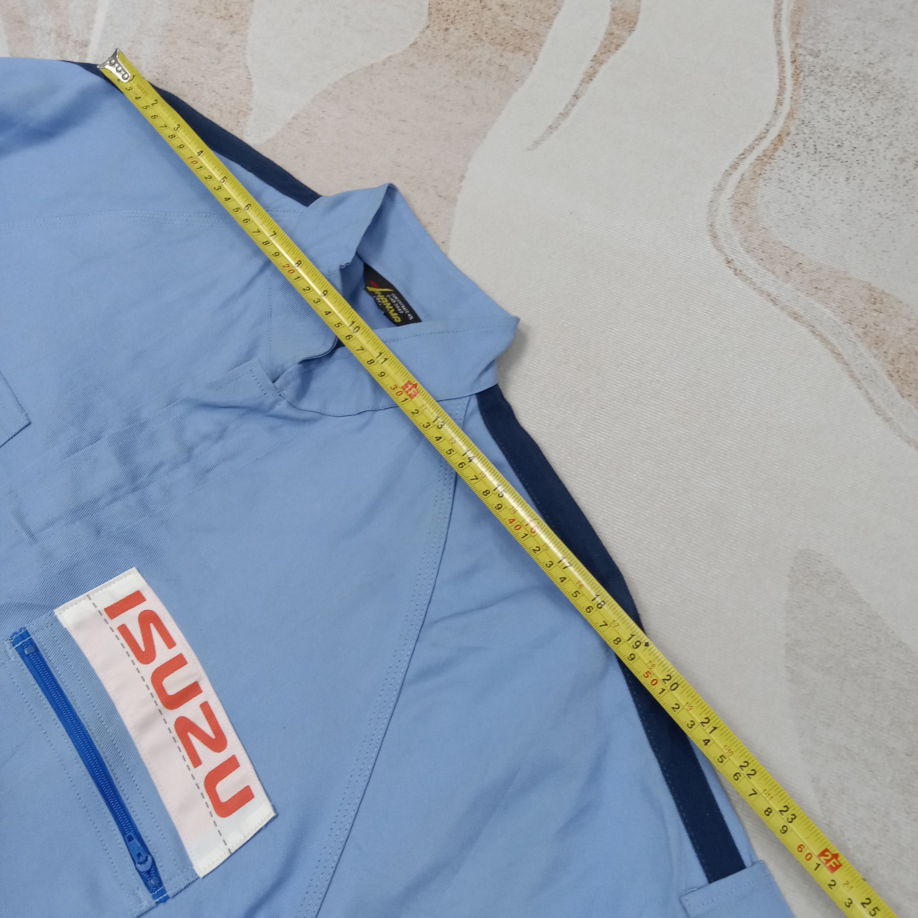 Japanese Brand Isuzu Racing Team Workwear Coverall Jacket C257N25 Size US L / EU 52-54 / 3 - 14 Thumbnail