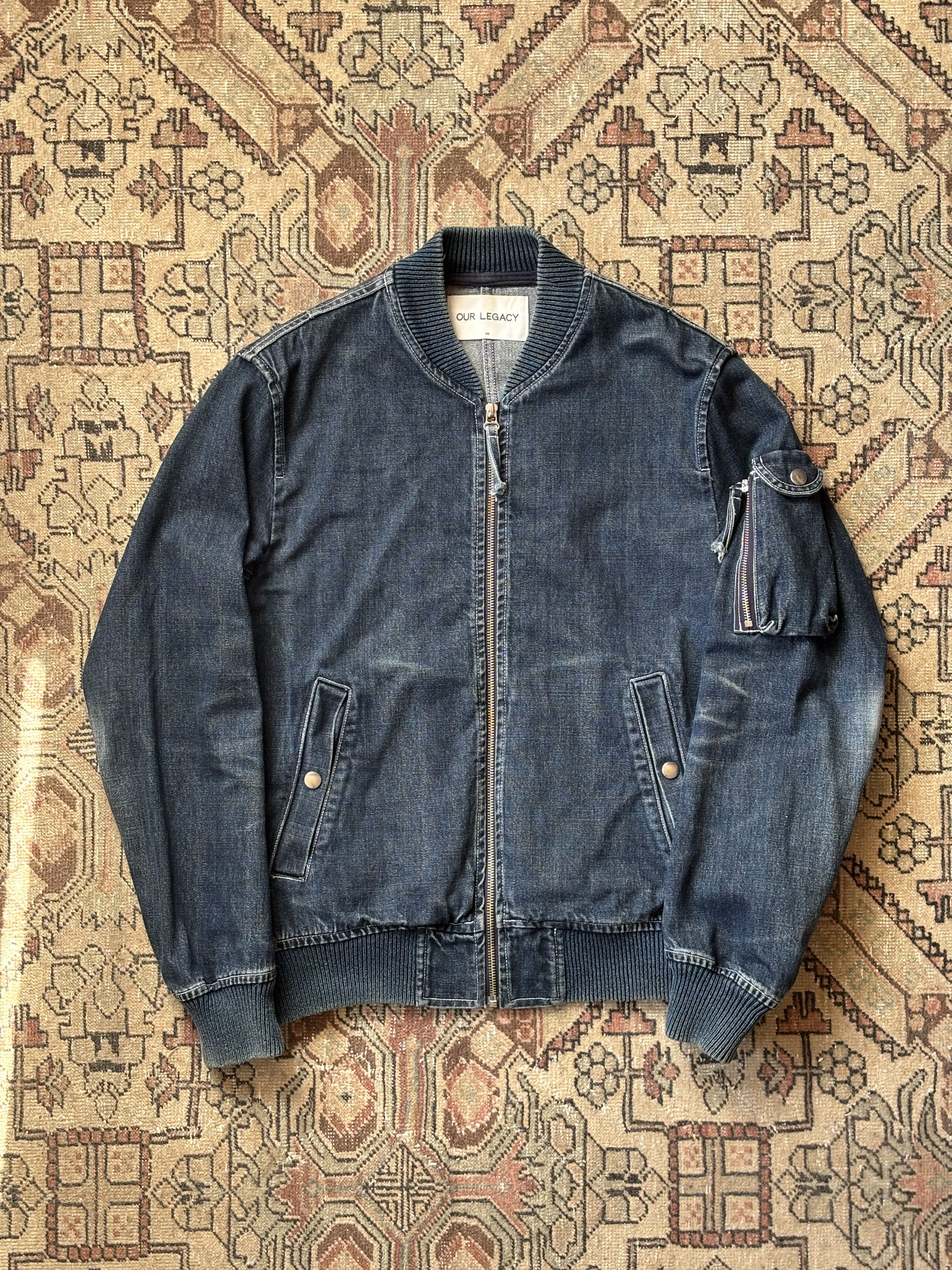 Our Legacy Rodeo Jacket Western Blue Denim | Grailed