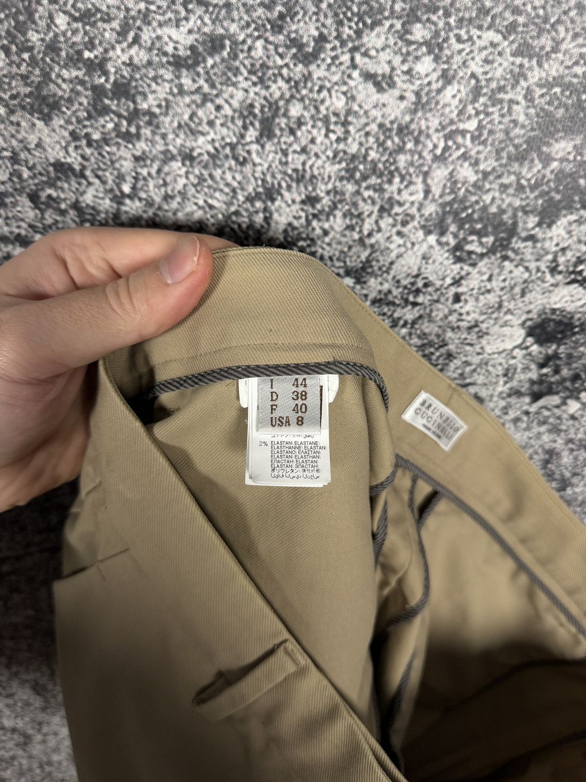 Brunello Cucinelli Brunello Cucinelli Straight Leg Cropped Trousers Italy Sz 44 Size 30" / US 8 / IT 44 - 7 Thumbnail