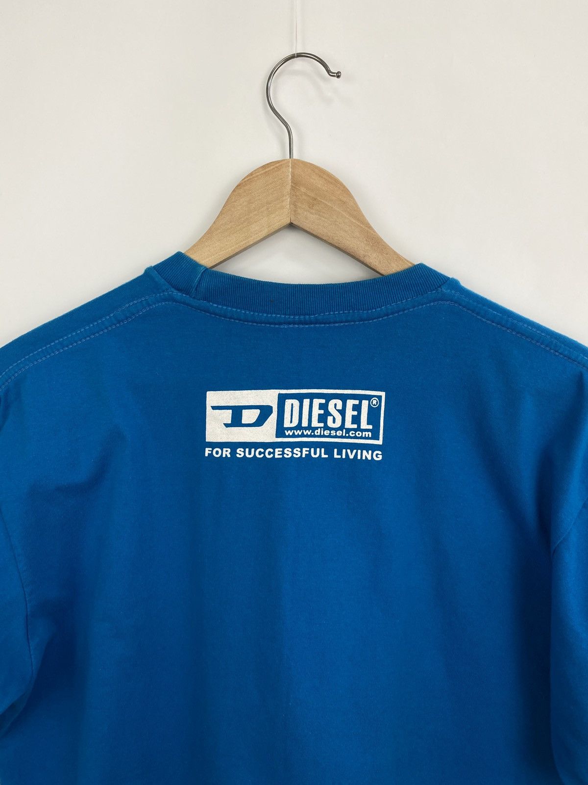 Diesel × Japanese Brand 🇺🇸 Vintage 90s Diesel Big logo T-Shirt Retro Rare Hype Y2K Size US M / EU 48-50 / 2 - 6 Thumbnail