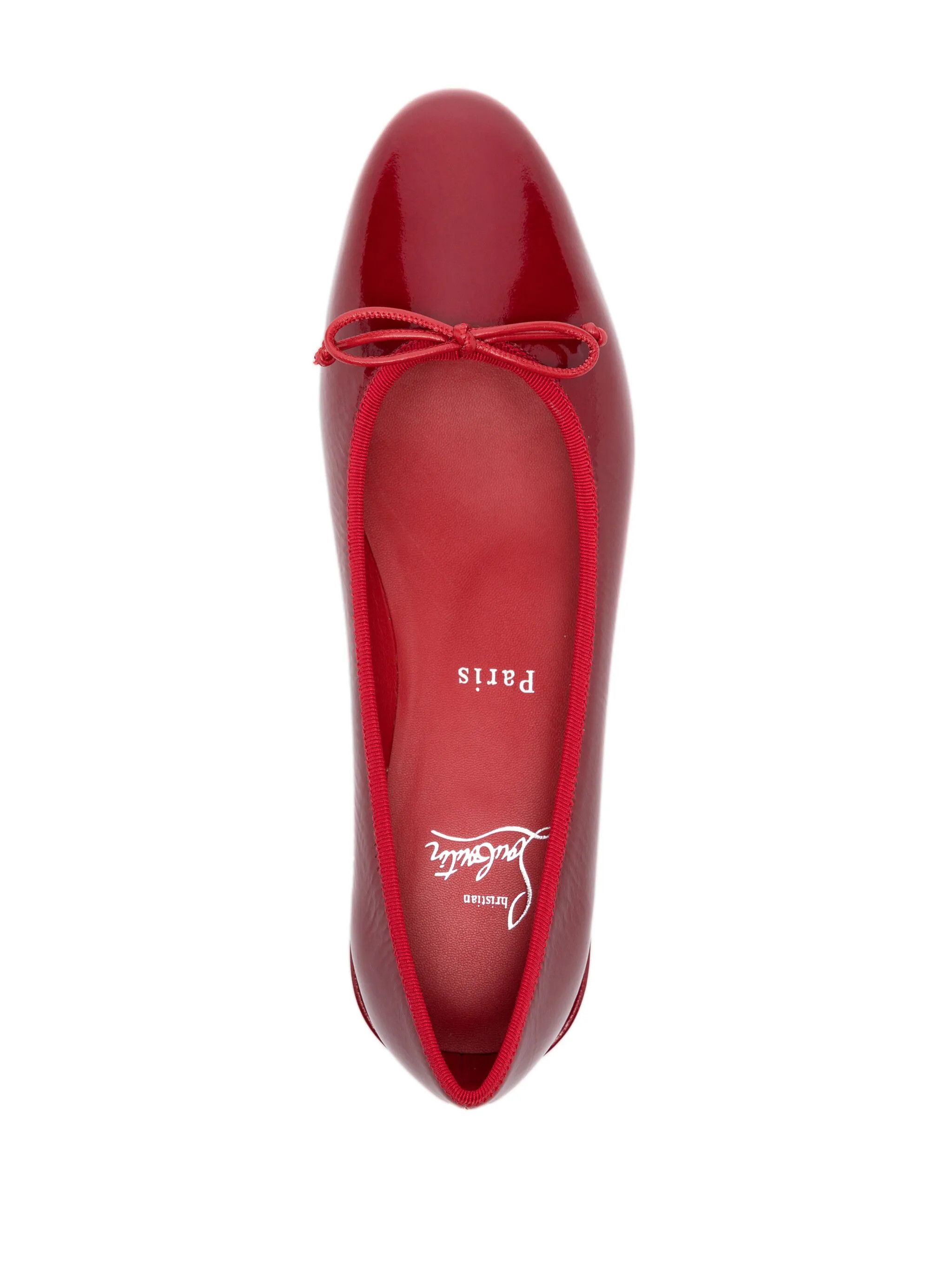 Christian Louboutin o1s1wg111025 Flats in Red Size US 7.5 / IT 37.5 - 3 Thumbnail