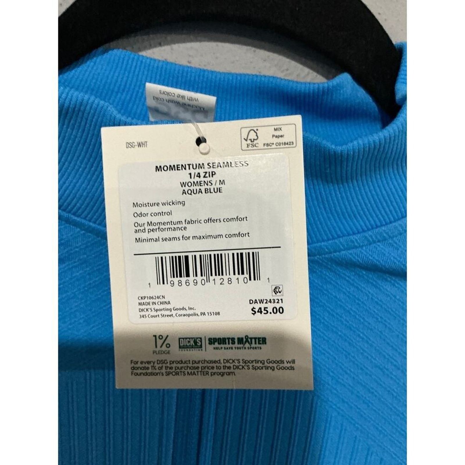 Other Momentum Seamless 1/4 Zip Women’s Medium NWT Size M / US 6-8 / IT 42-44 - 4 Thumbnail