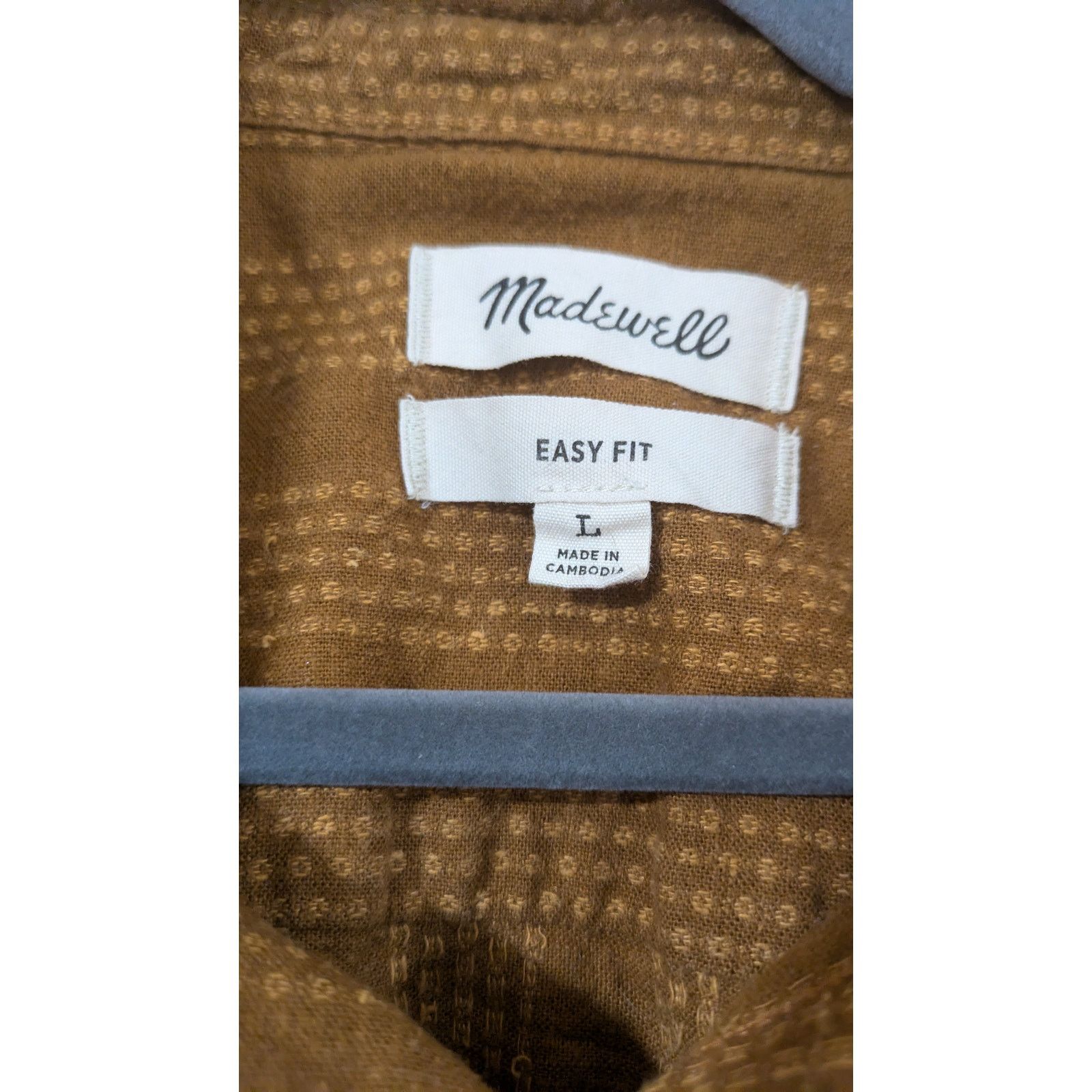 Madewell Madewell Short Sleeve Shirt Size US L / EU 52-54 / 3 - 3 Thumbnail