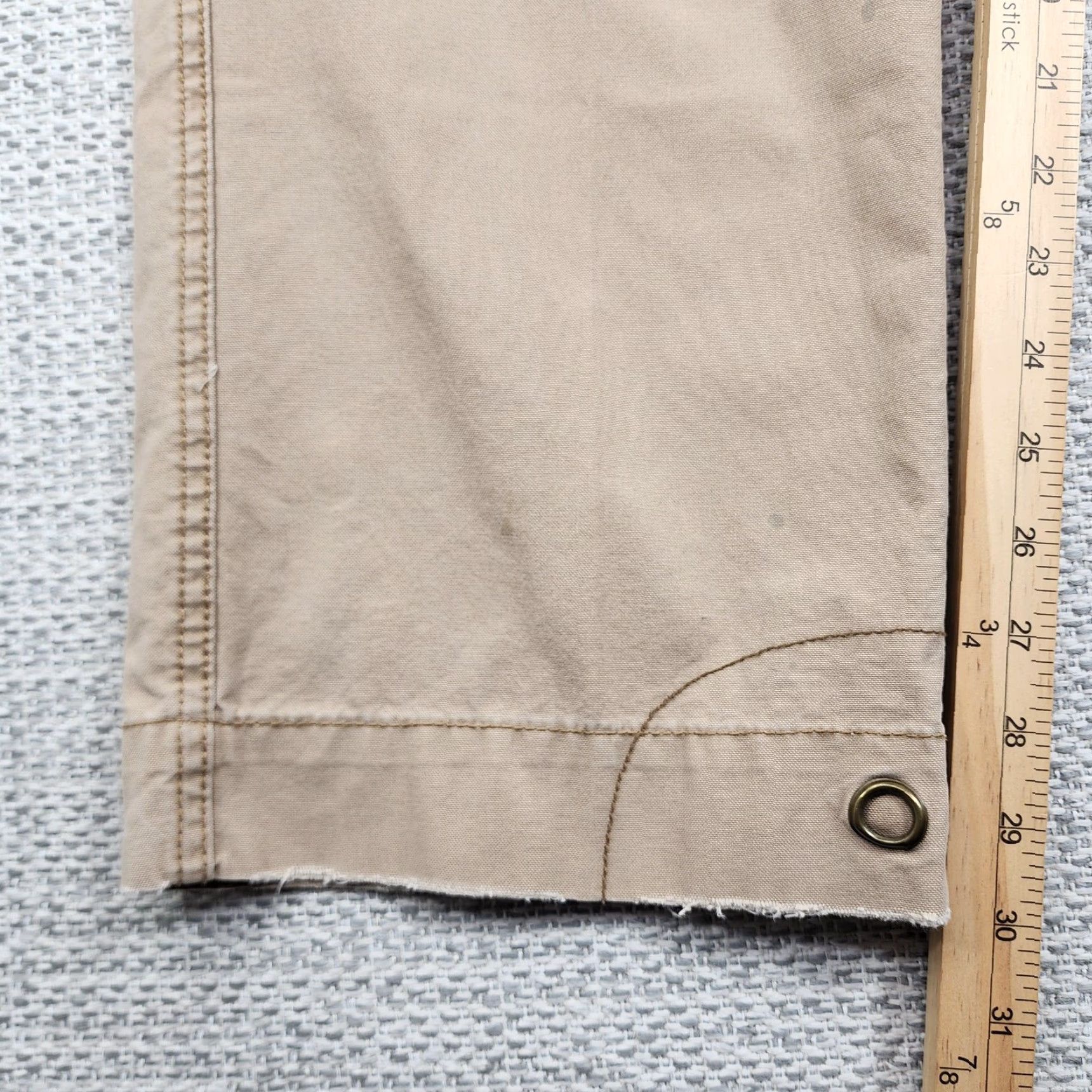 Vintage OP Cargo Pants Mens 36x30 Khaki Cargo Pockets Streetwear Beach Vintage: None (adjusted within rules) Size US 36 / EU 52 - 7 Thumbnail