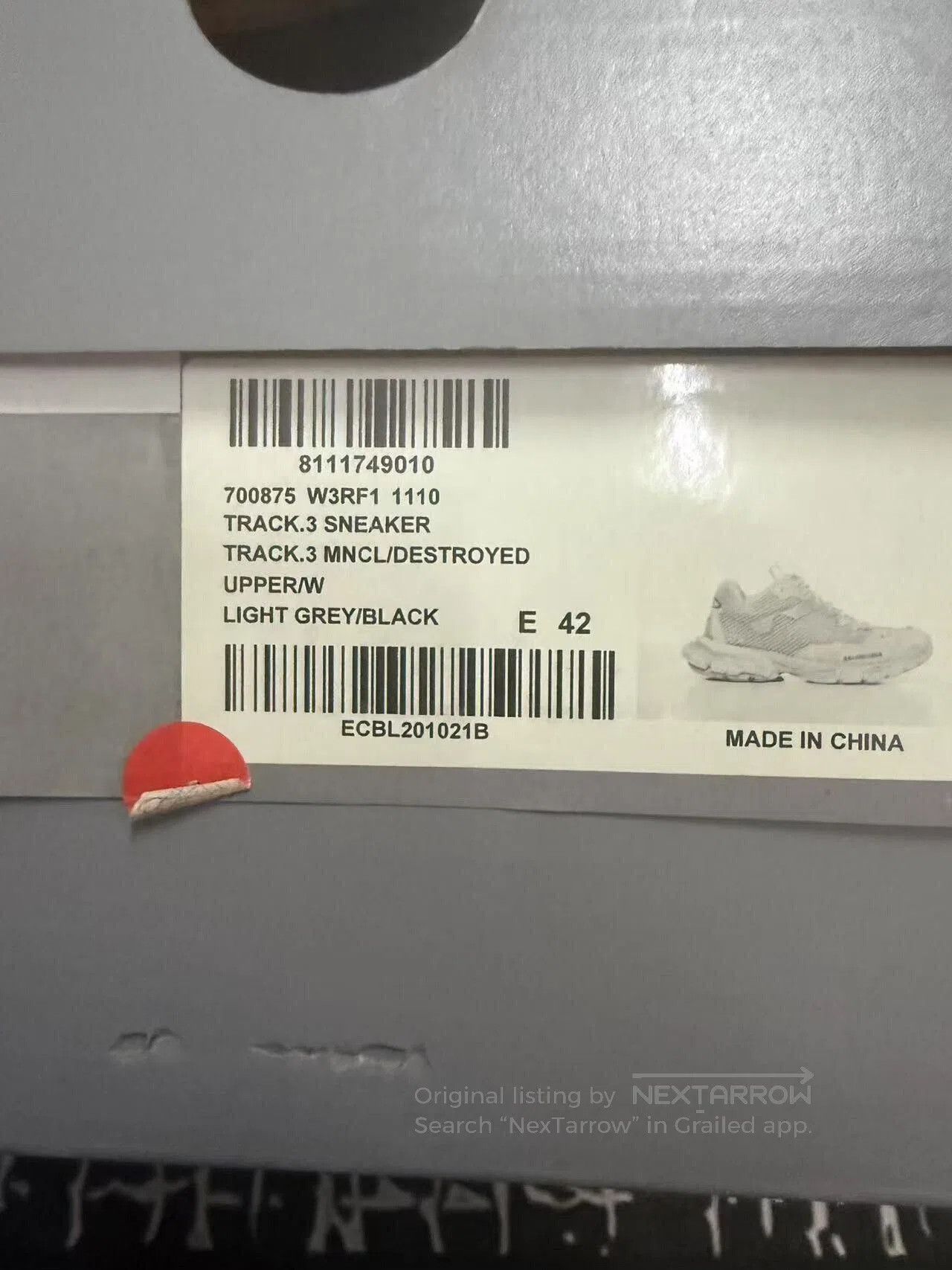 Balenciaga Balenciaga Track 3.0 Sneakers White. Size US 9 / EU 42 - 6 Thumbnail