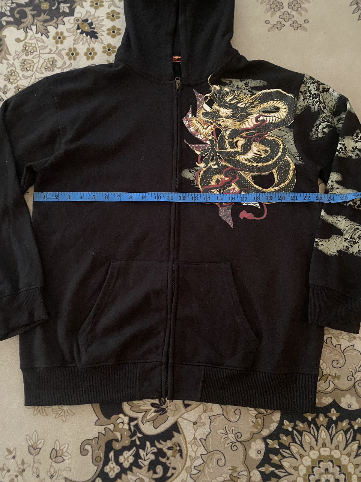 Japanese Brand Vintage Japanese Brand Sukajan Zipper Hoodie Size US L / EU 52-54 / 3 - 9 Thumbnail