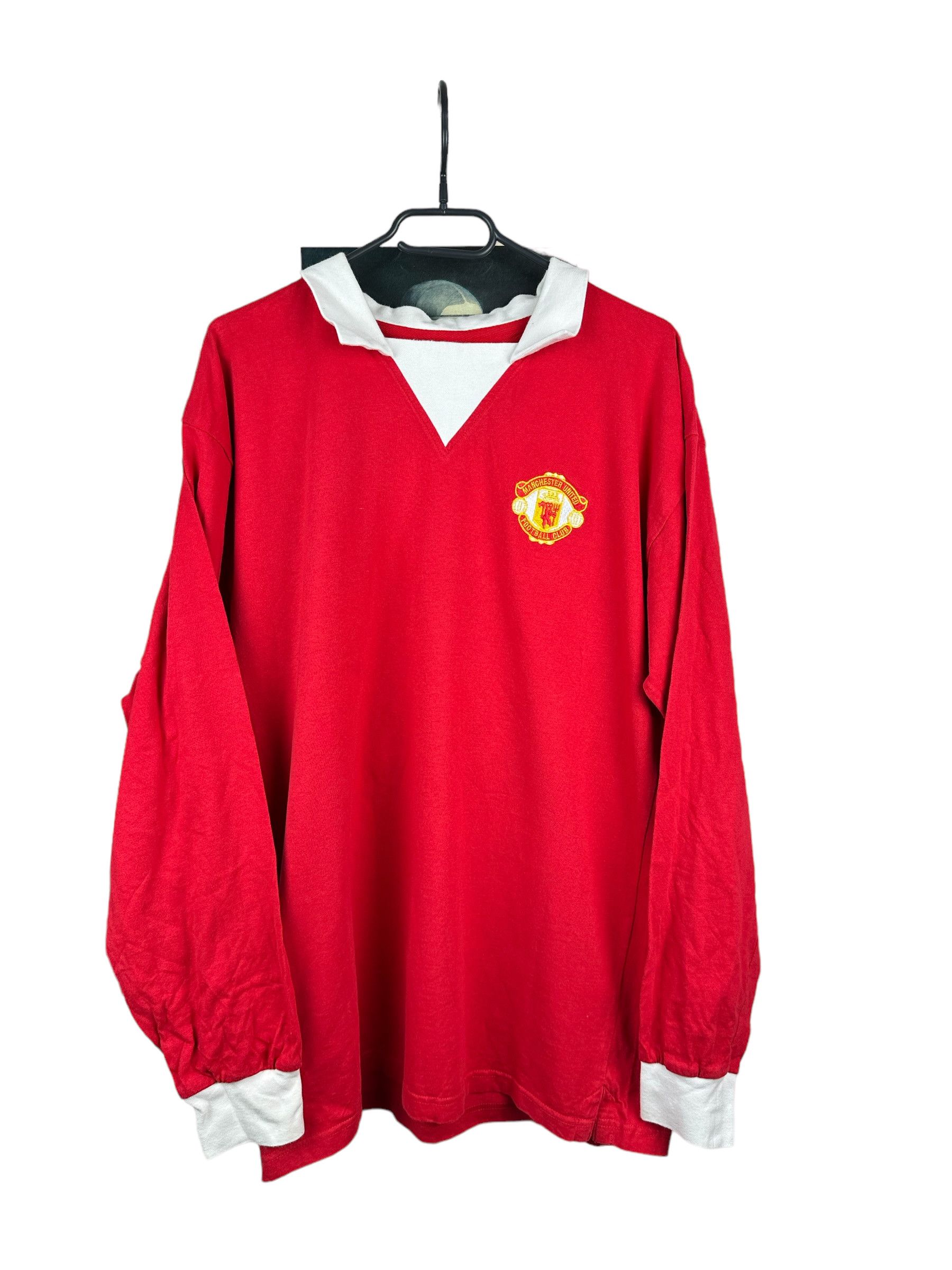 Score Draw Manchester United Long Sleeve Jersey Shirt #7